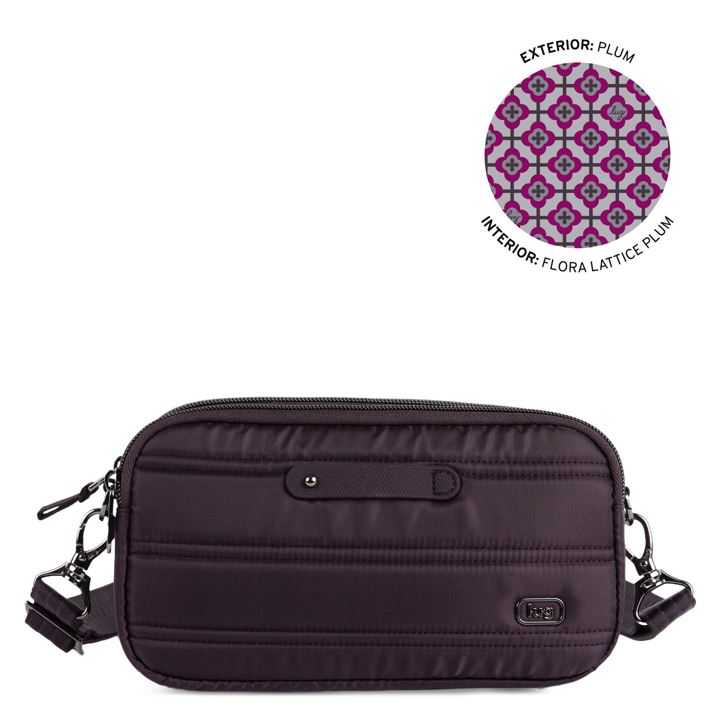 Coupe XL Plus Convertible Crossbody Bag with Charm Bar
