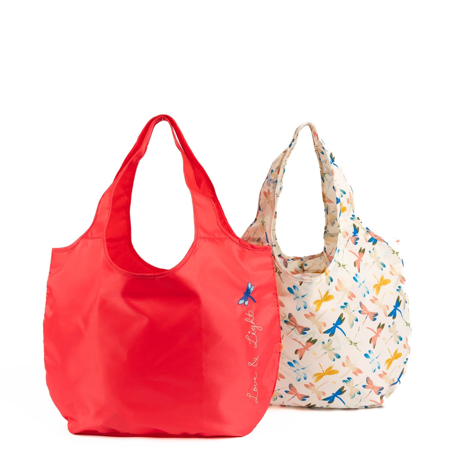 Eco Shopper Set of 2 with Embroidery