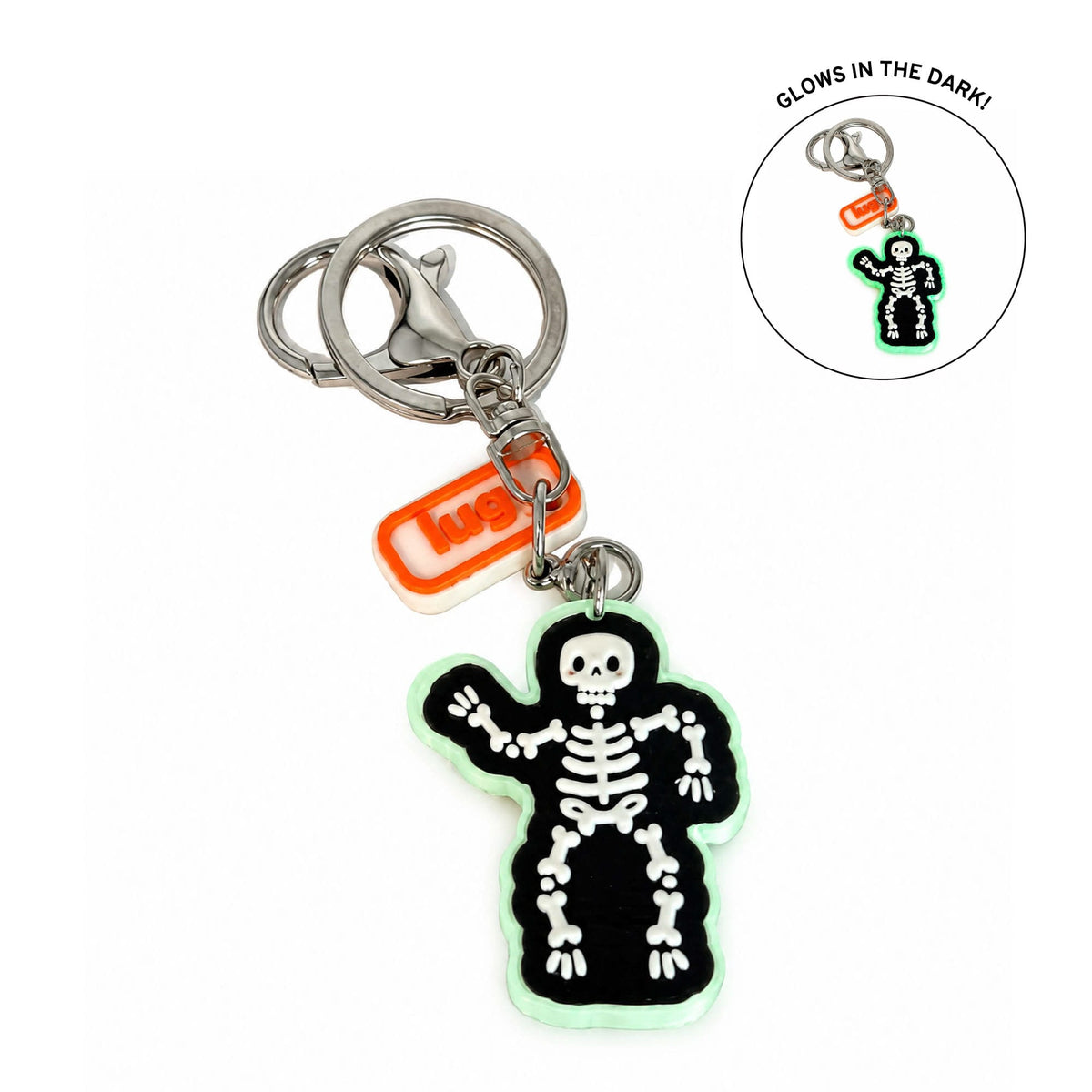 Handmade Treasures Tag Along Halloween Keychain