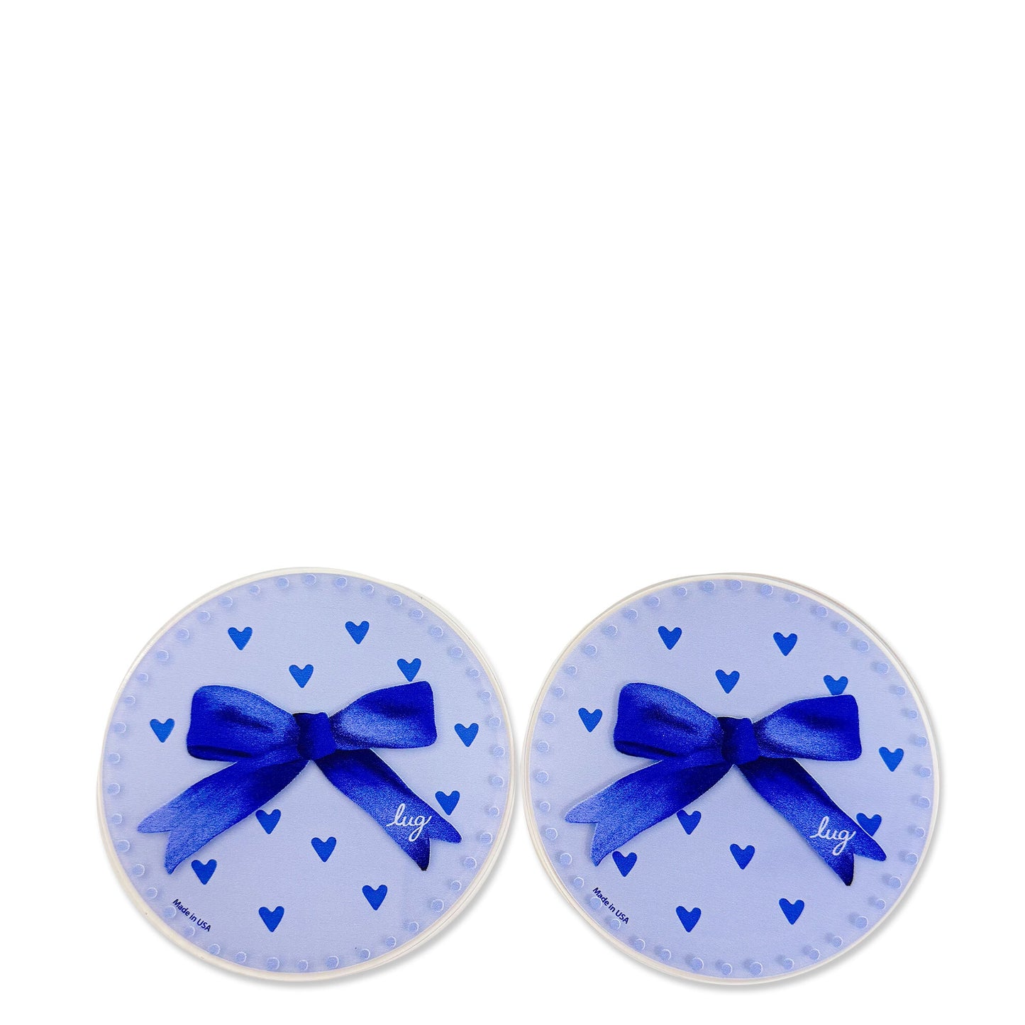 Valentine Acrylic Coasters 2pc Set