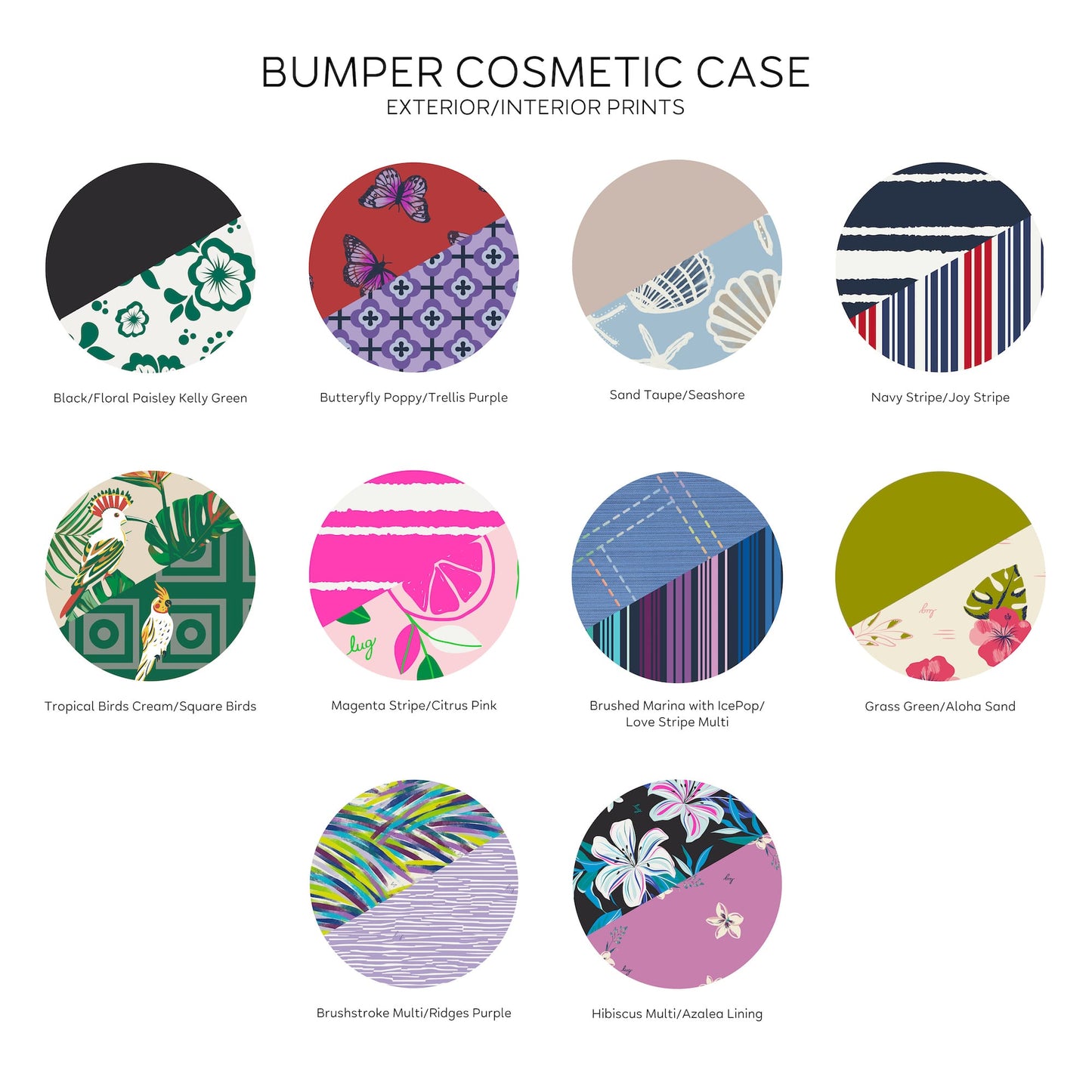 Bumper Cosmetic Case *Final Sale*