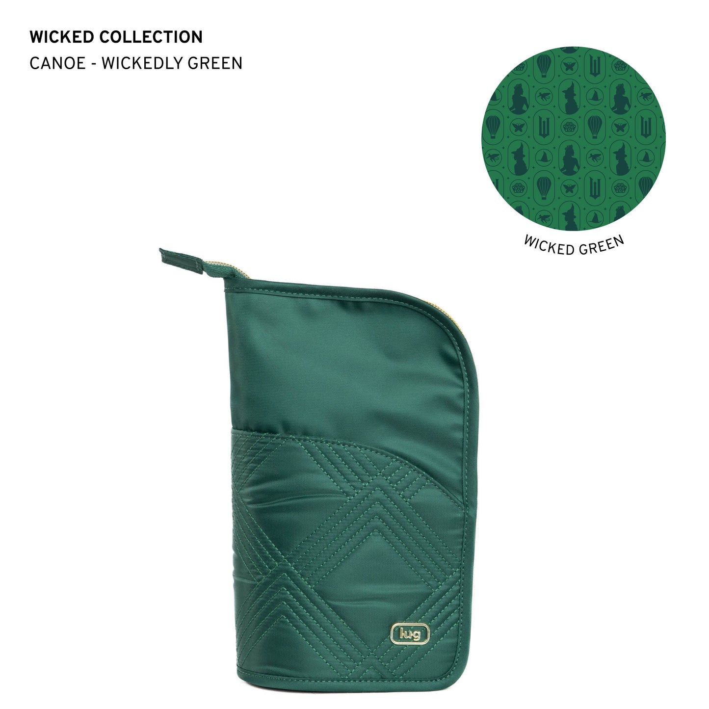Wicked x Lug Canoe Cosmetic Brush Holder