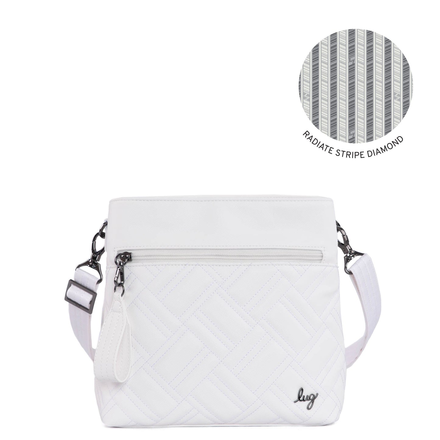 Double Dip Satin Luxe VL Crossbody Bag *Final Sale*