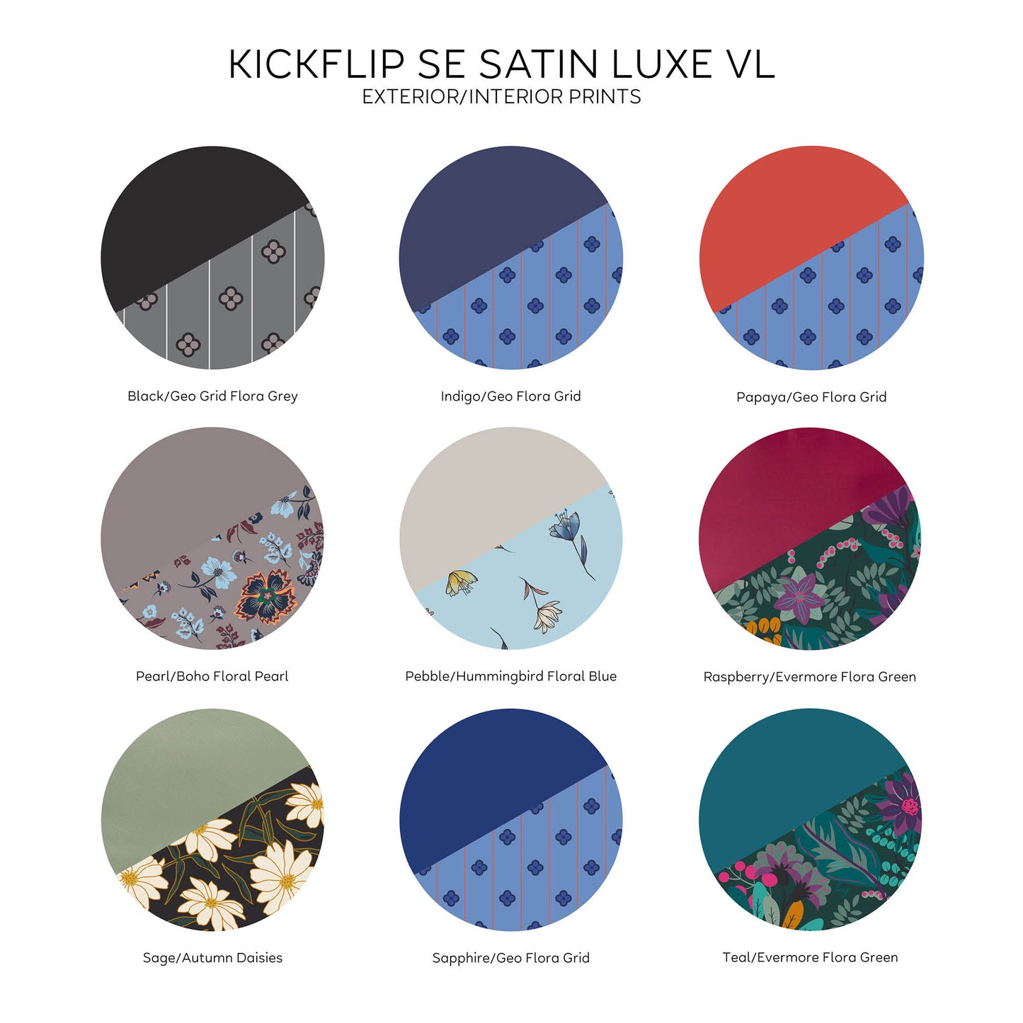 Kickflip SE Satin Luxe VL RFID Wallet *Final Sale*