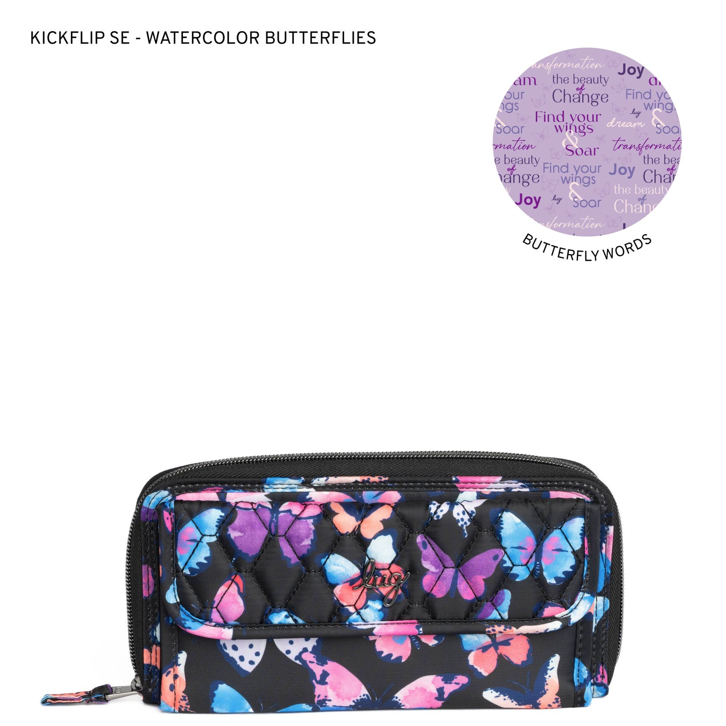 Kickflip SE Convertible RFID Wallet *Final Sale*