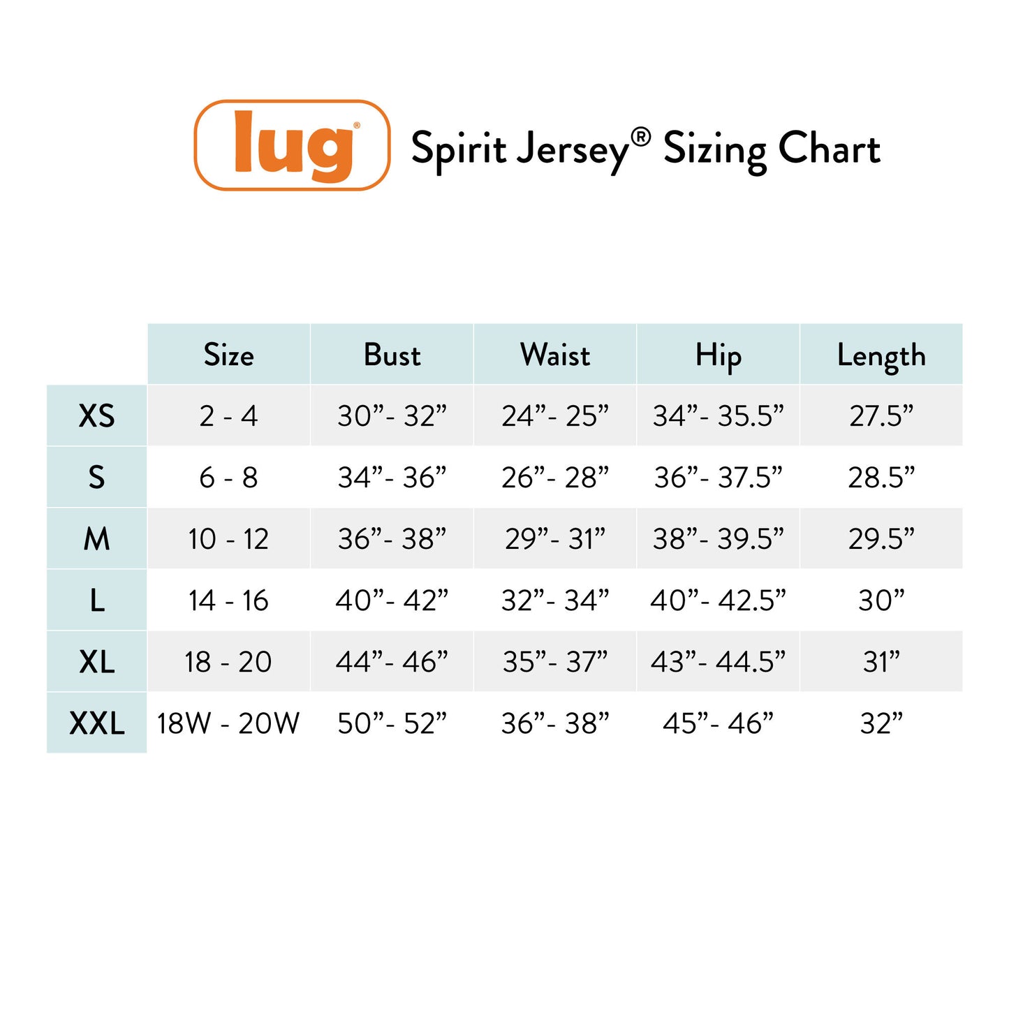 Lug x Spirit Jersey® - Inspired *Final Sale*