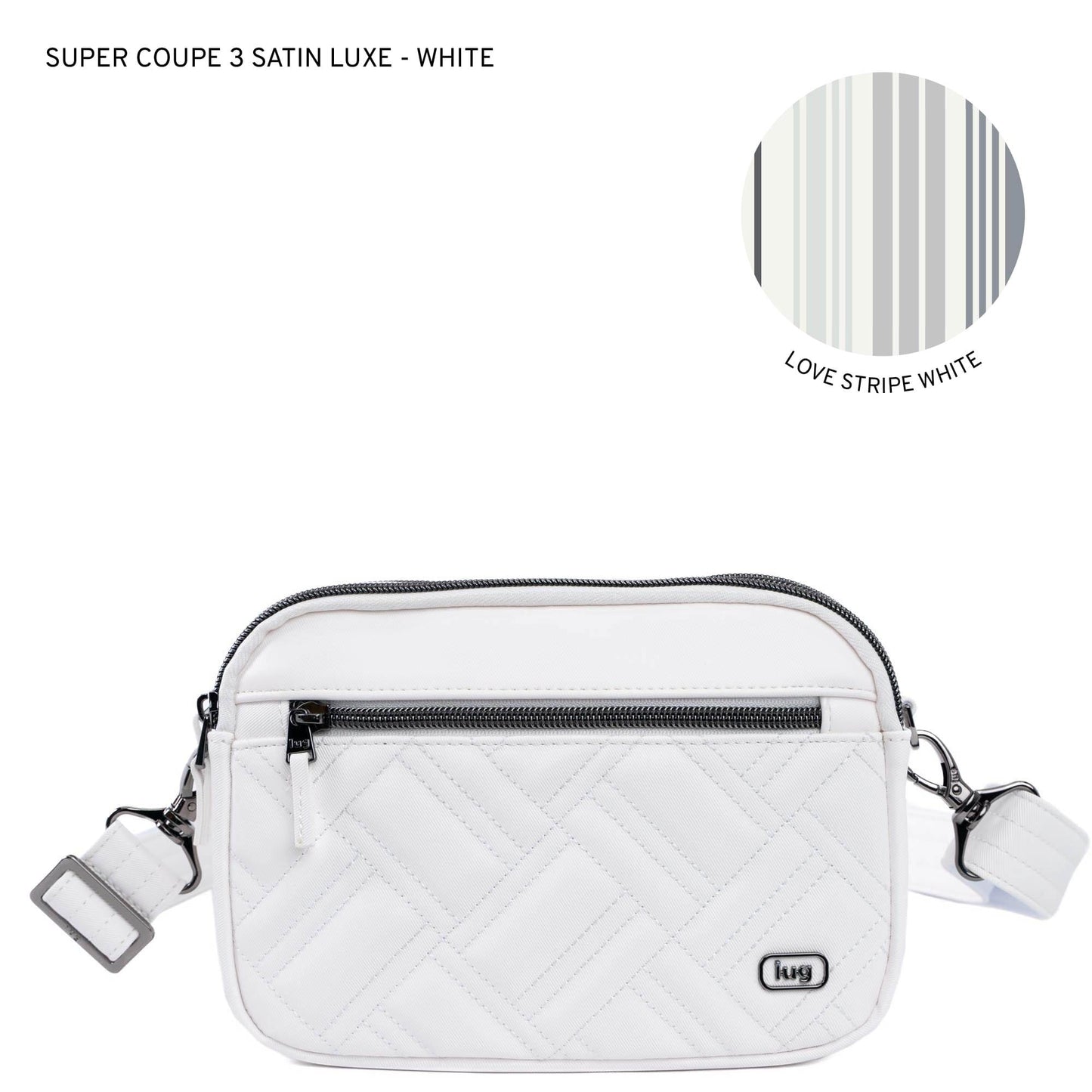 Super Coupe 3 Satin Luxe VL Convertible Crossbody Bag