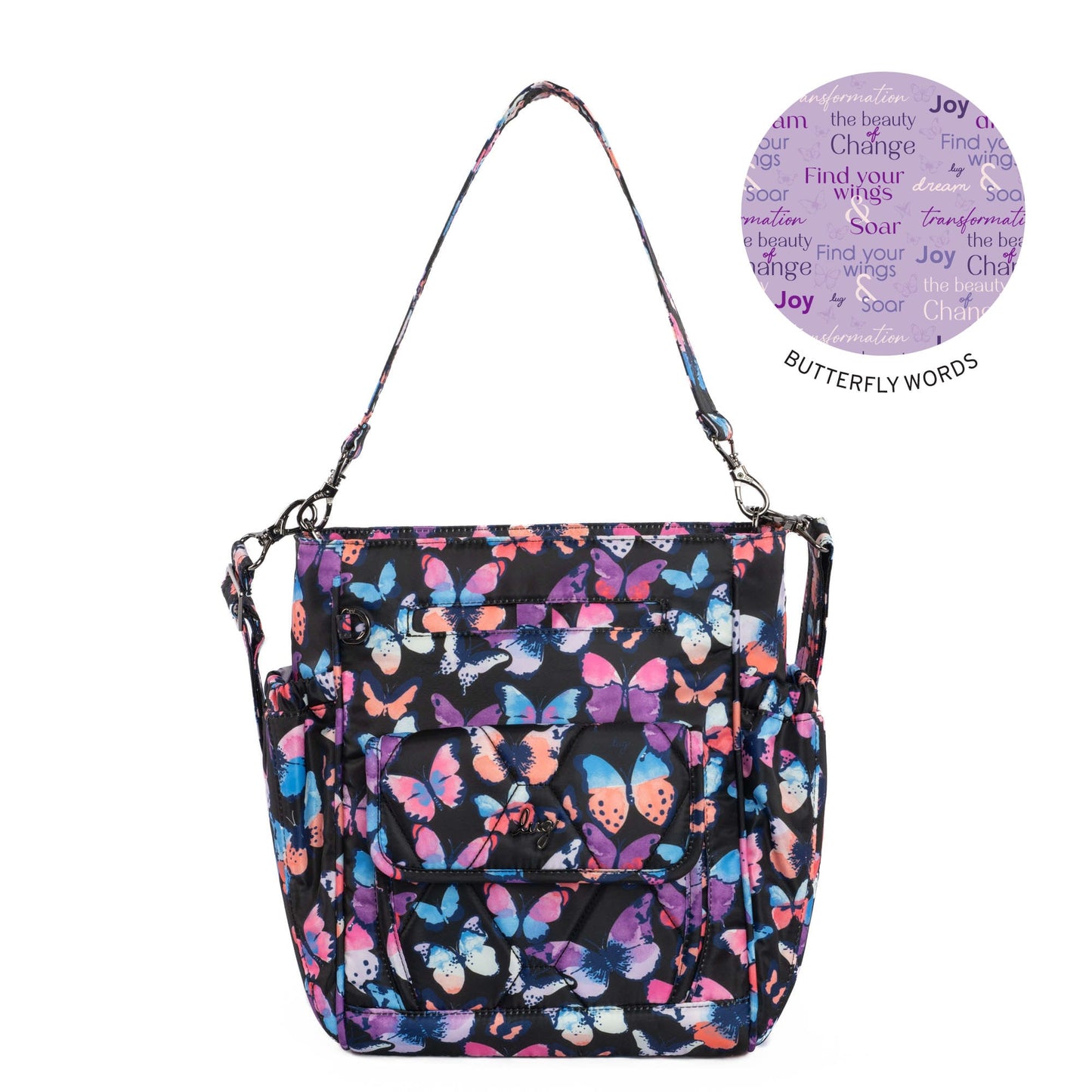 Toss Shoulder Bag with Crossbody Strap *Final Sale*