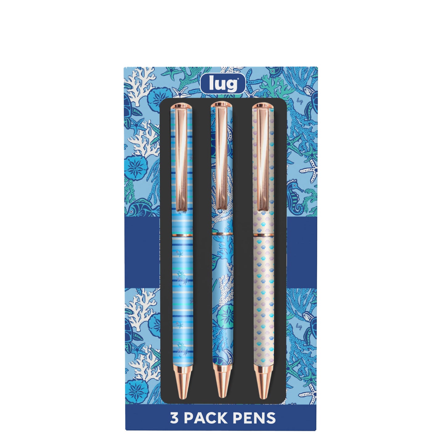 Lug Pens 3pk - Scribble