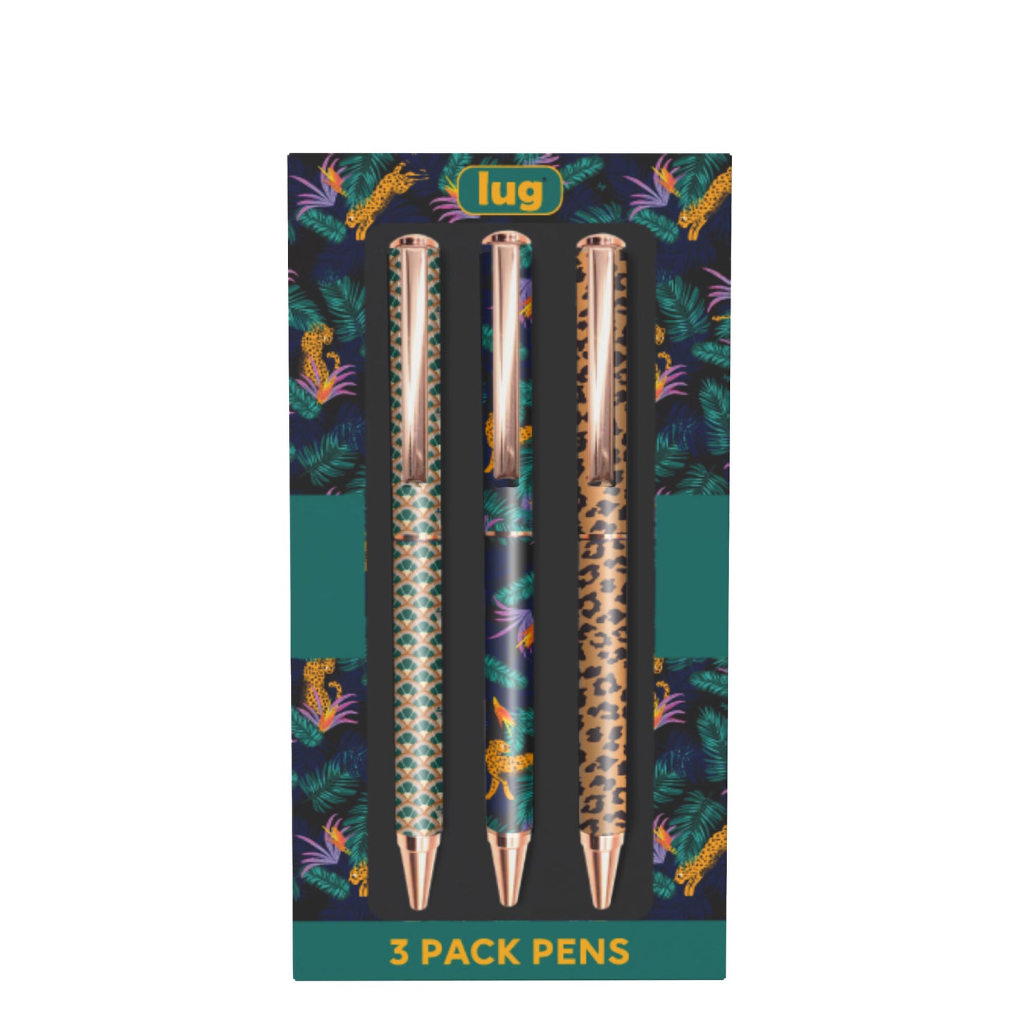 Lug Pens 3pk - Scribble