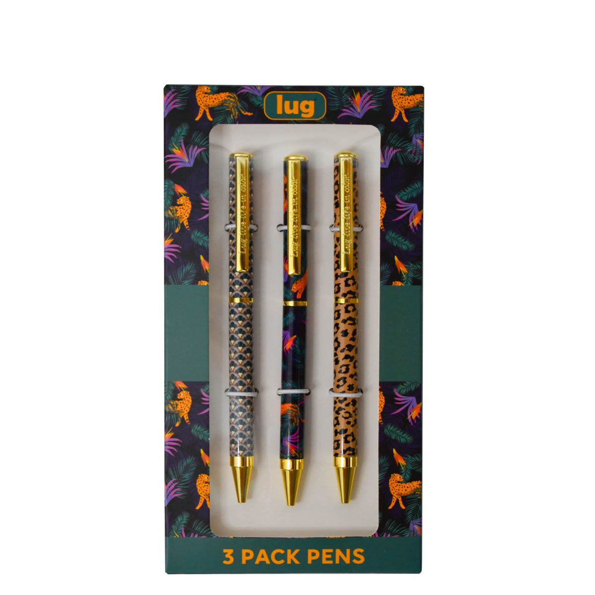 Lug Pens 3pk - Scribble