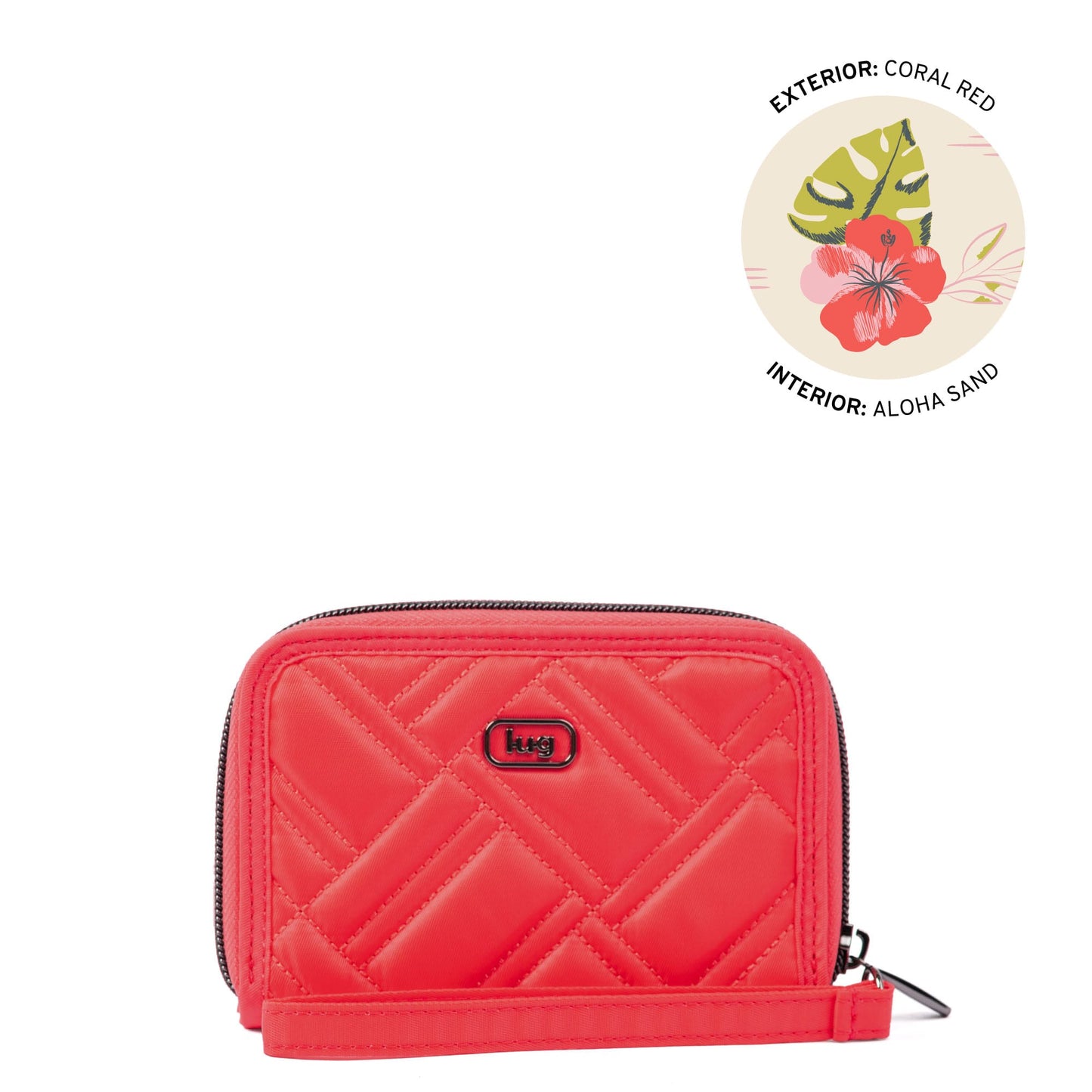 Legacy Collection Rodeo RFID Wallet - CORAL RED - 24509_RodeoLegacy_CoralRed_Angle_01