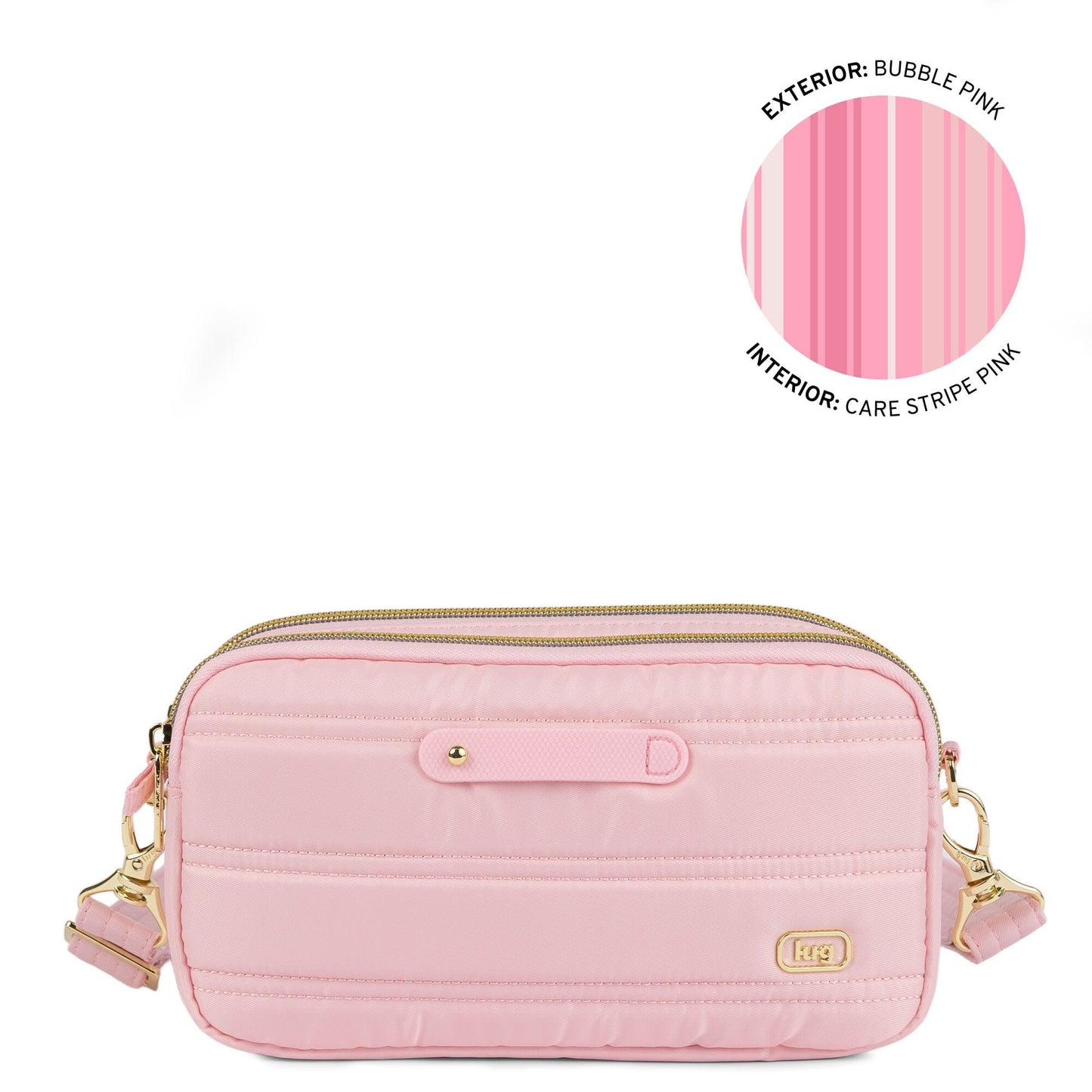 Coupe XL Plus Convertible Crossbody Bag with Charm Bar