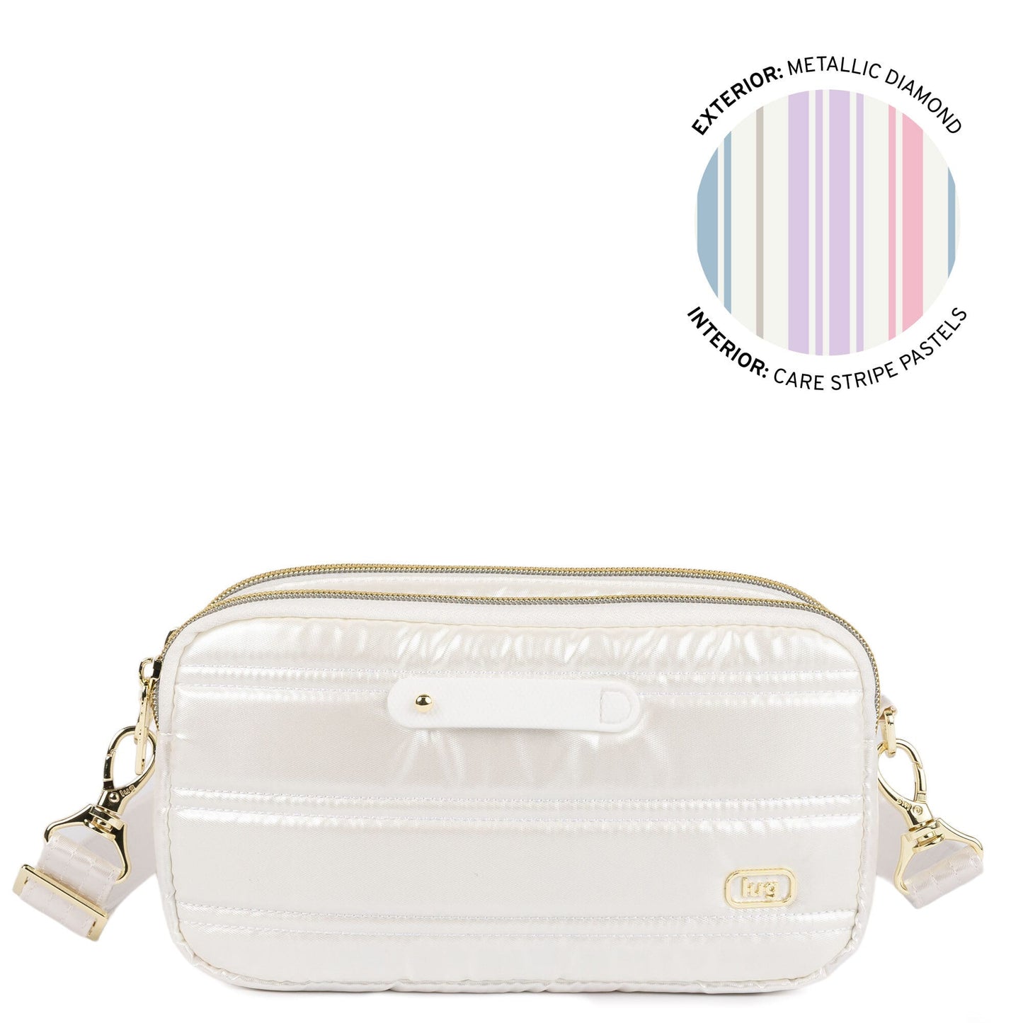 Coupe XL Plus Convertible Crossbody Bag with Charm Bar