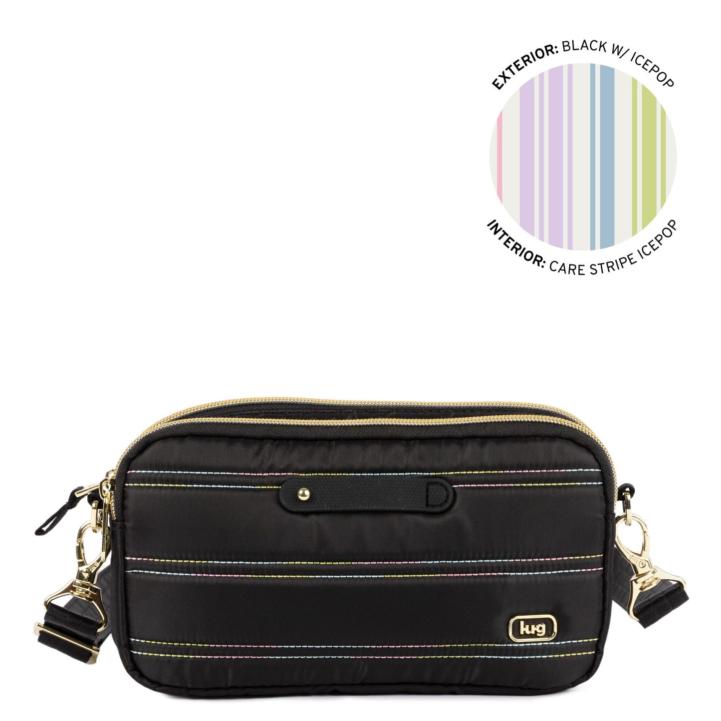 Coupe XL Plus Convertible Crossbody Bag with Charm Bar