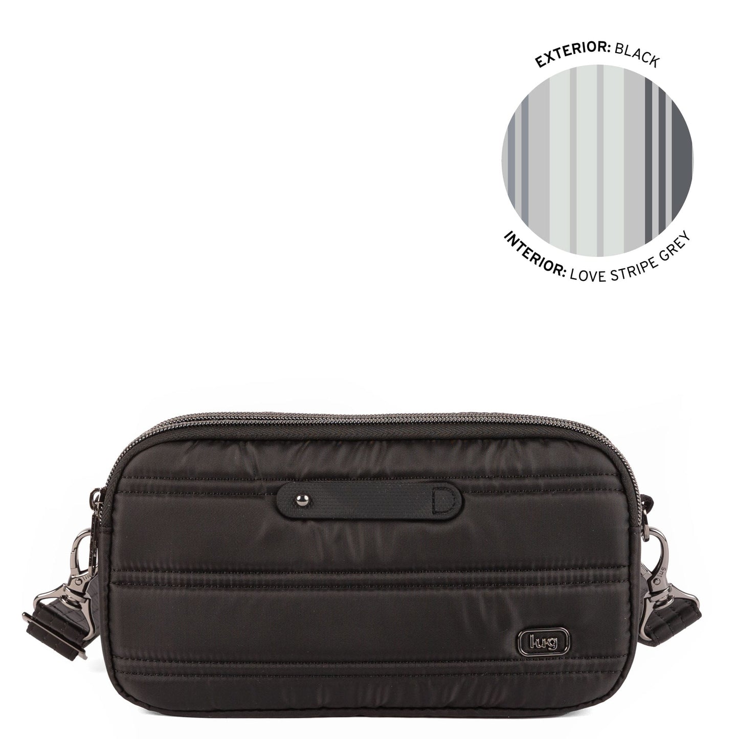 Coupe XL Plus Convertible Crossbody Bag with Charm Bar