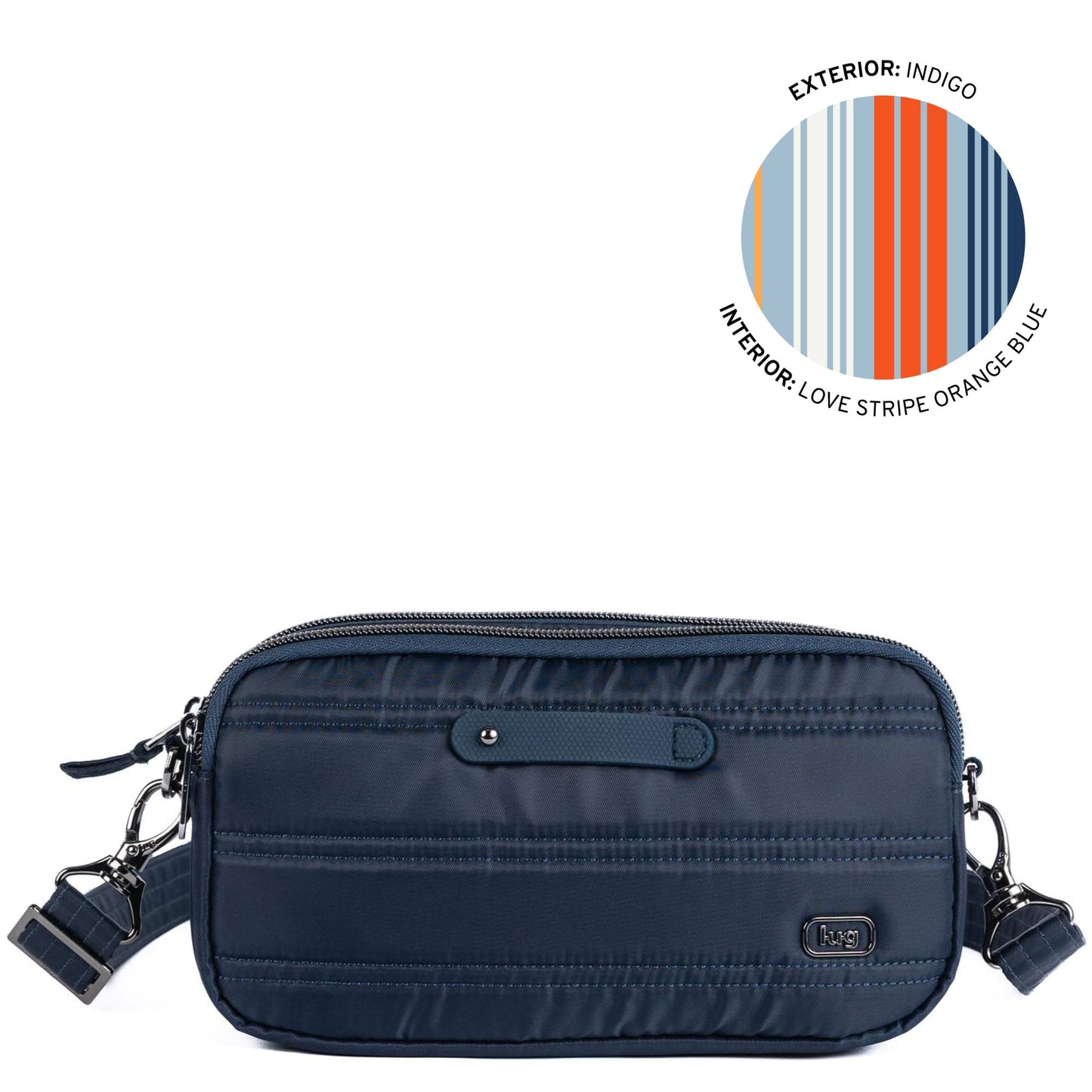 Coupe XL Plus Convertible Crossbody Bag with Charm Bar