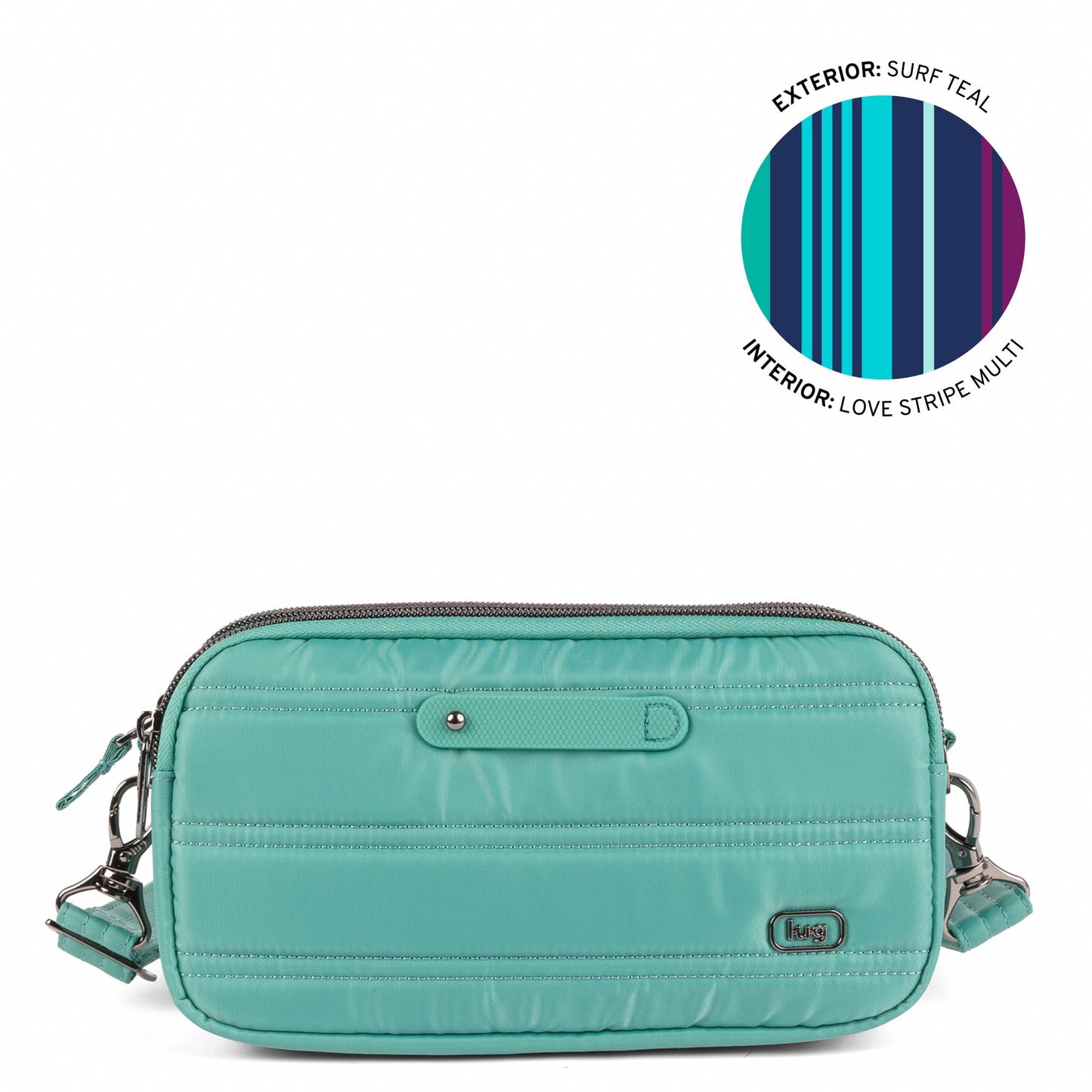 Coupe XL Plus Convertible Crossbody Bag with Charm Bar