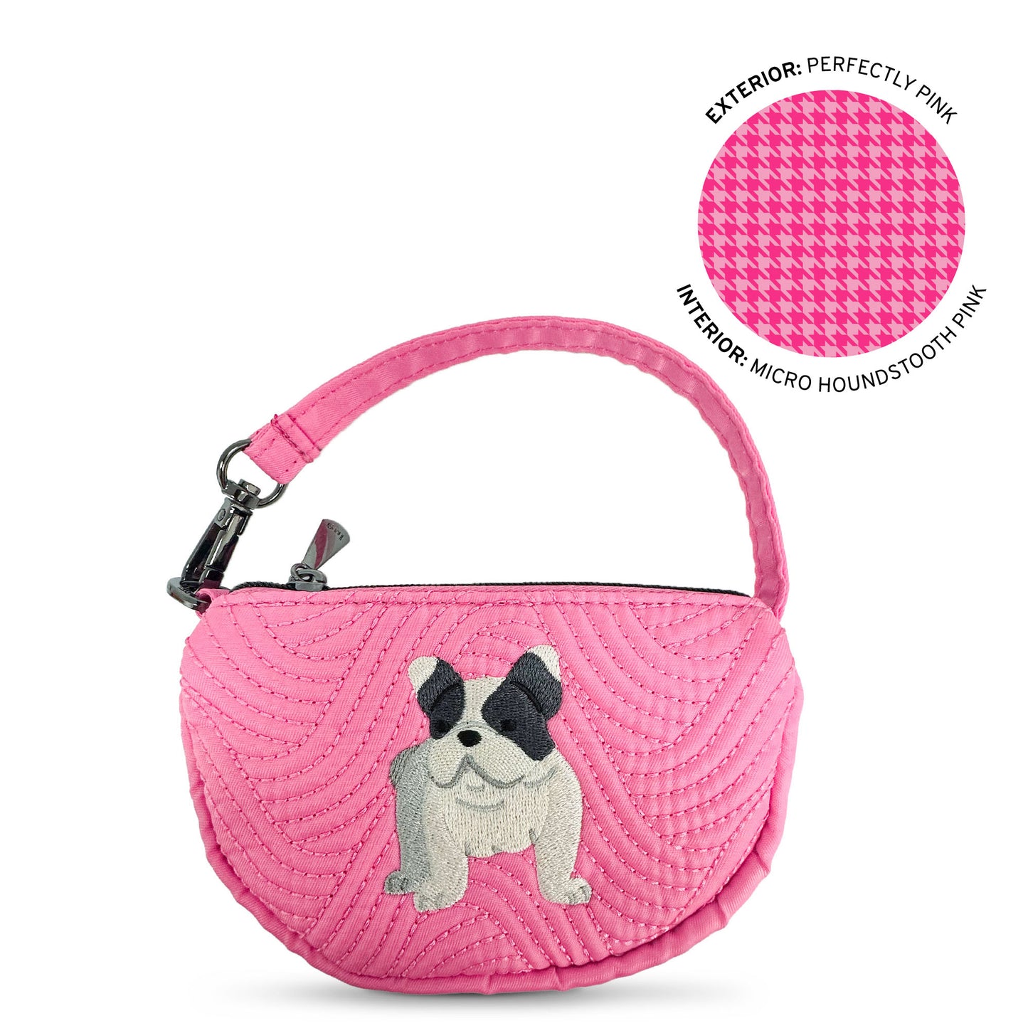 Embroidered Disco Pouch
