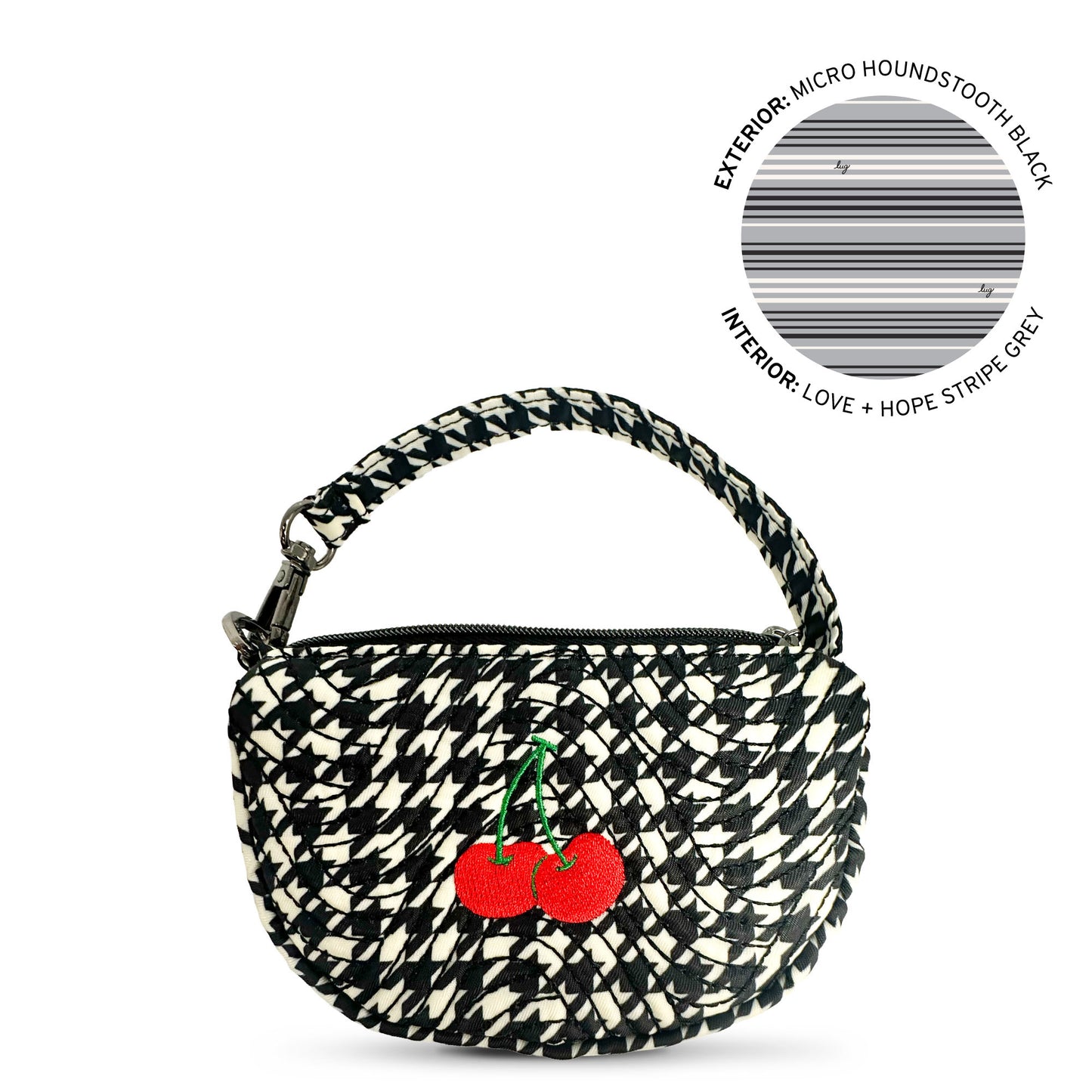 Embroidered Disco Pouch