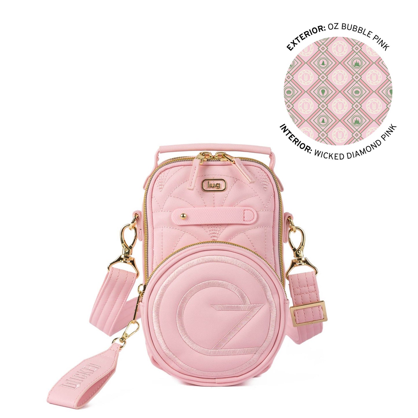Wicked x Lug Skeeter Mini Bridge SE Satin Luxe VL Convertible Crossbody Bag