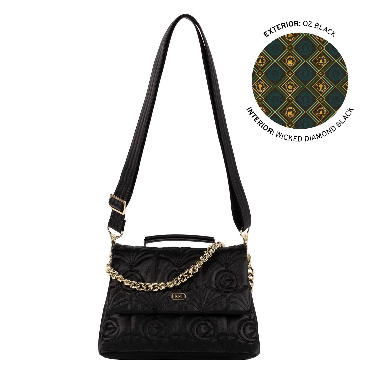 Wicked x Lug Plié Satin Luxe VL Crossbody Bag