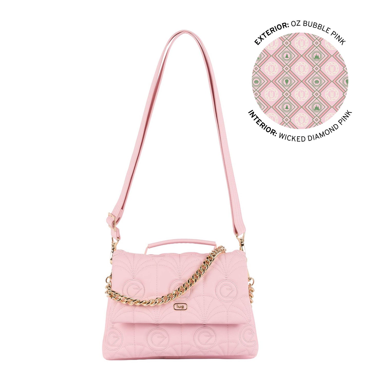 Wicked x Lug Plié Satin Luxe VL Crossbody Bag