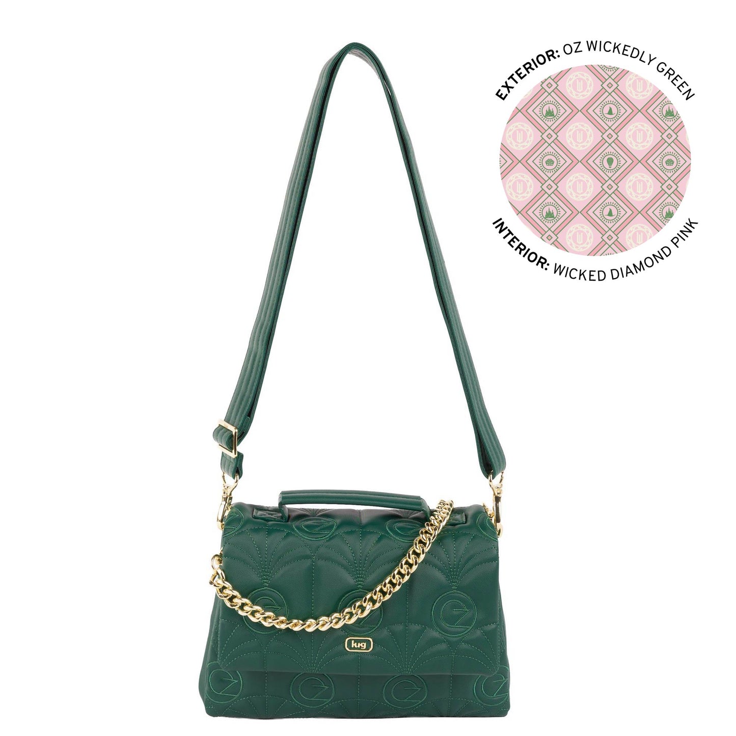 Wicked x Lug Plié Satin Luxe VL Crossbody Bag