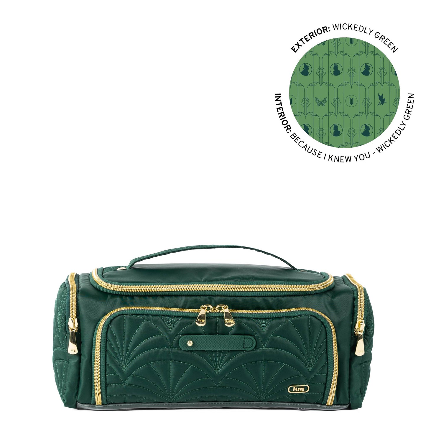 Wicked x Lug Trolley Cosmetic Case