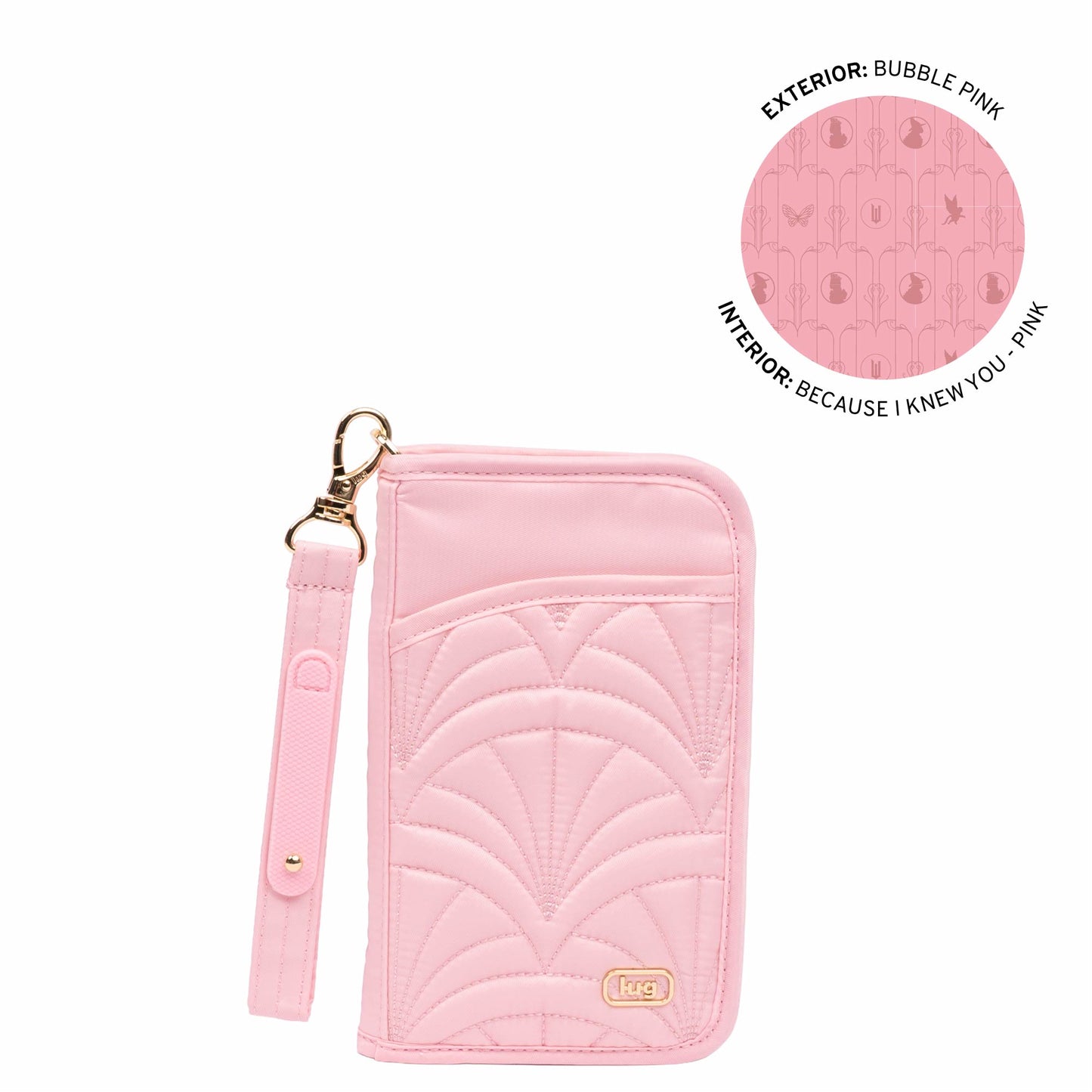 Wicked x Lug Tandem Zip RFID Wallet