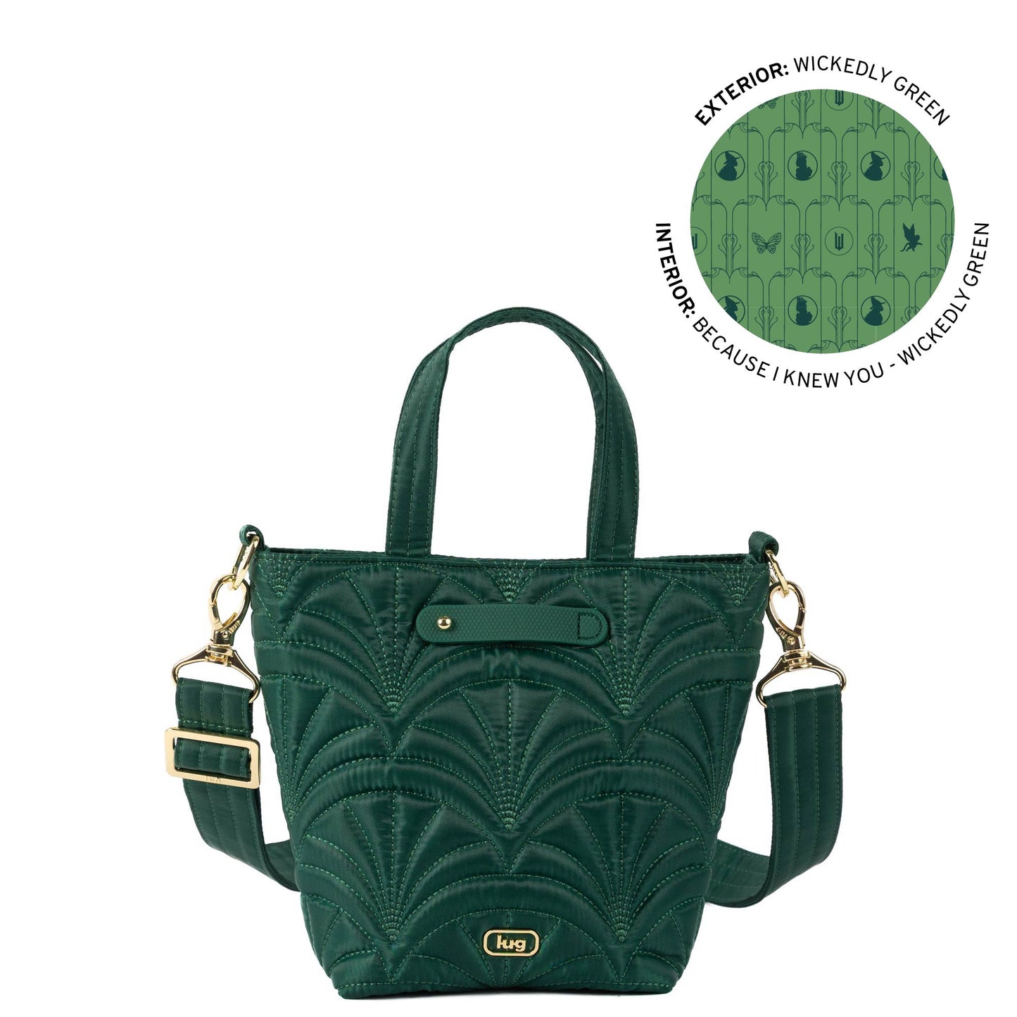 Wicked x Lug Tip Toe Crossbody Bag