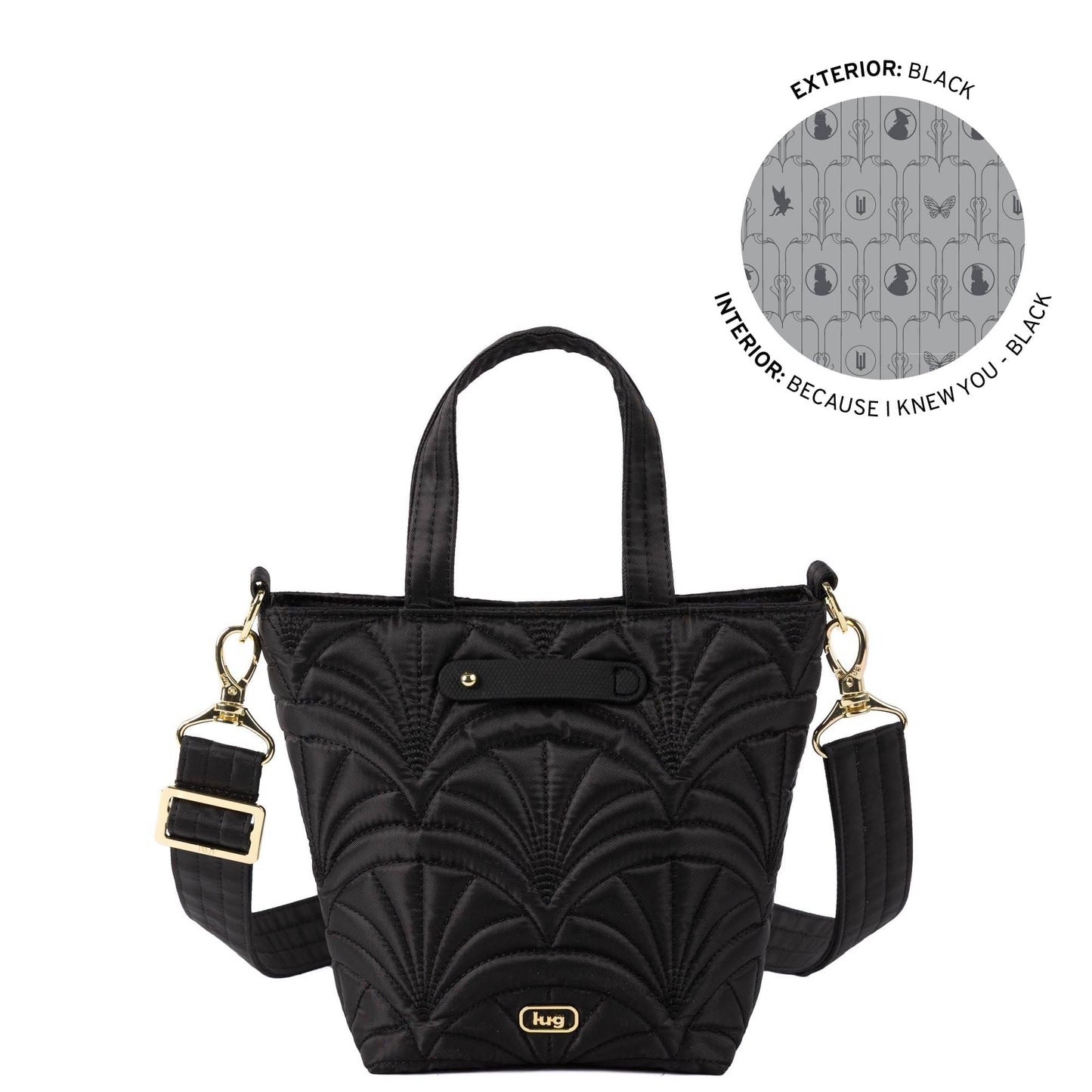 Wicked x Lug Tip Toe Crossbody Bag