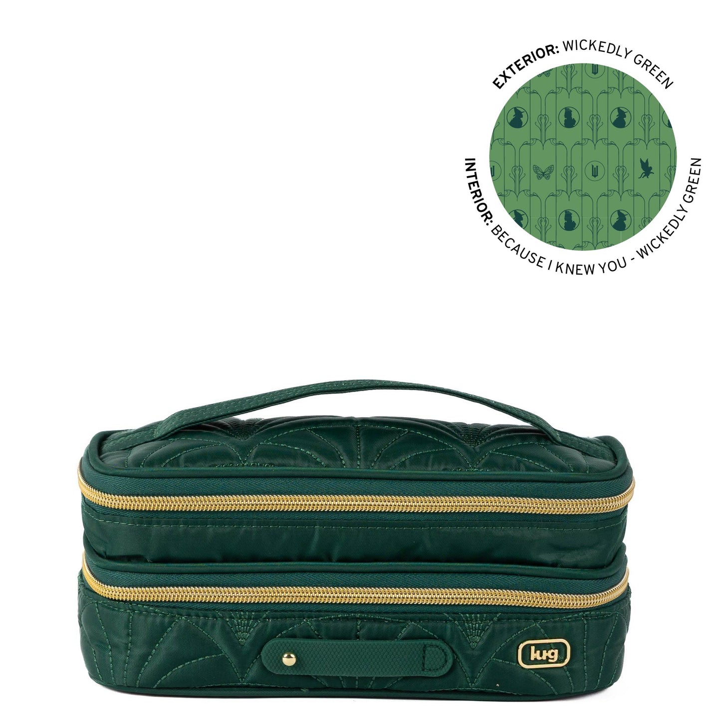 Wicked x Lug Double Decker Cosmetic Case