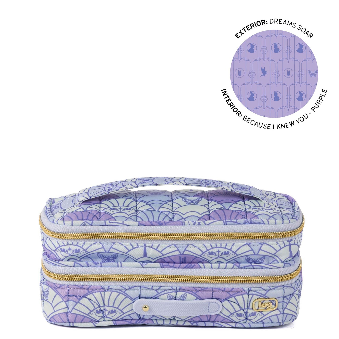 Wicked x Lug Double Decker Cosmetic Case