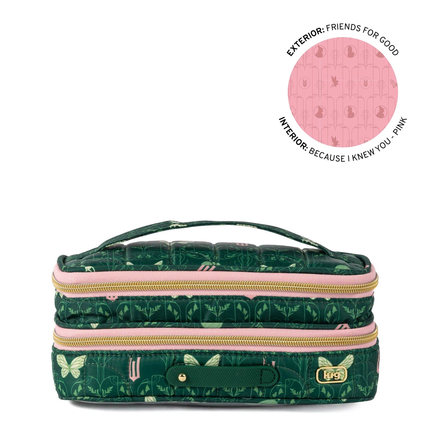 Wicked x Lug Double Decker Cosmetic Case