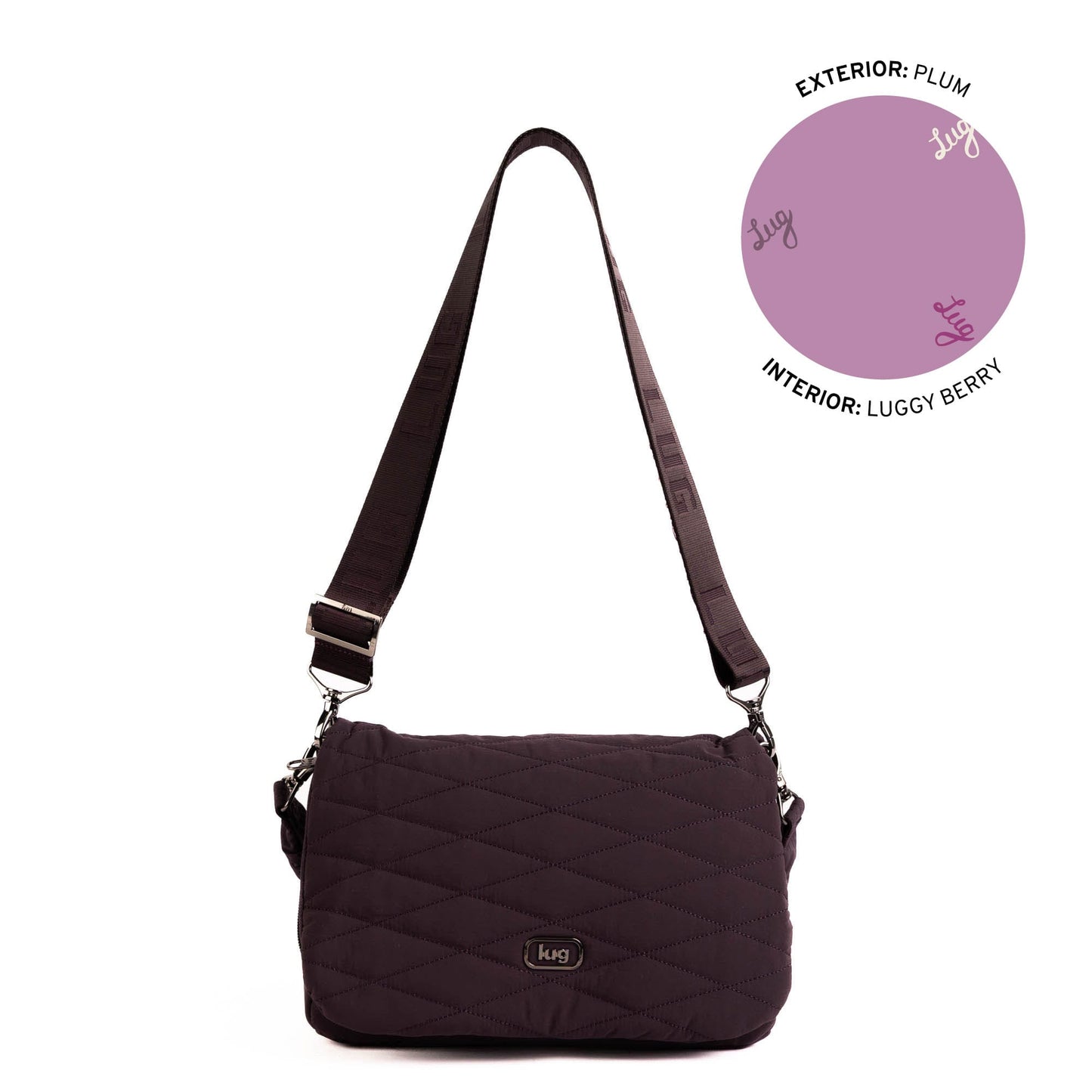 Bina CloudGo Foldover Crossbody Bag