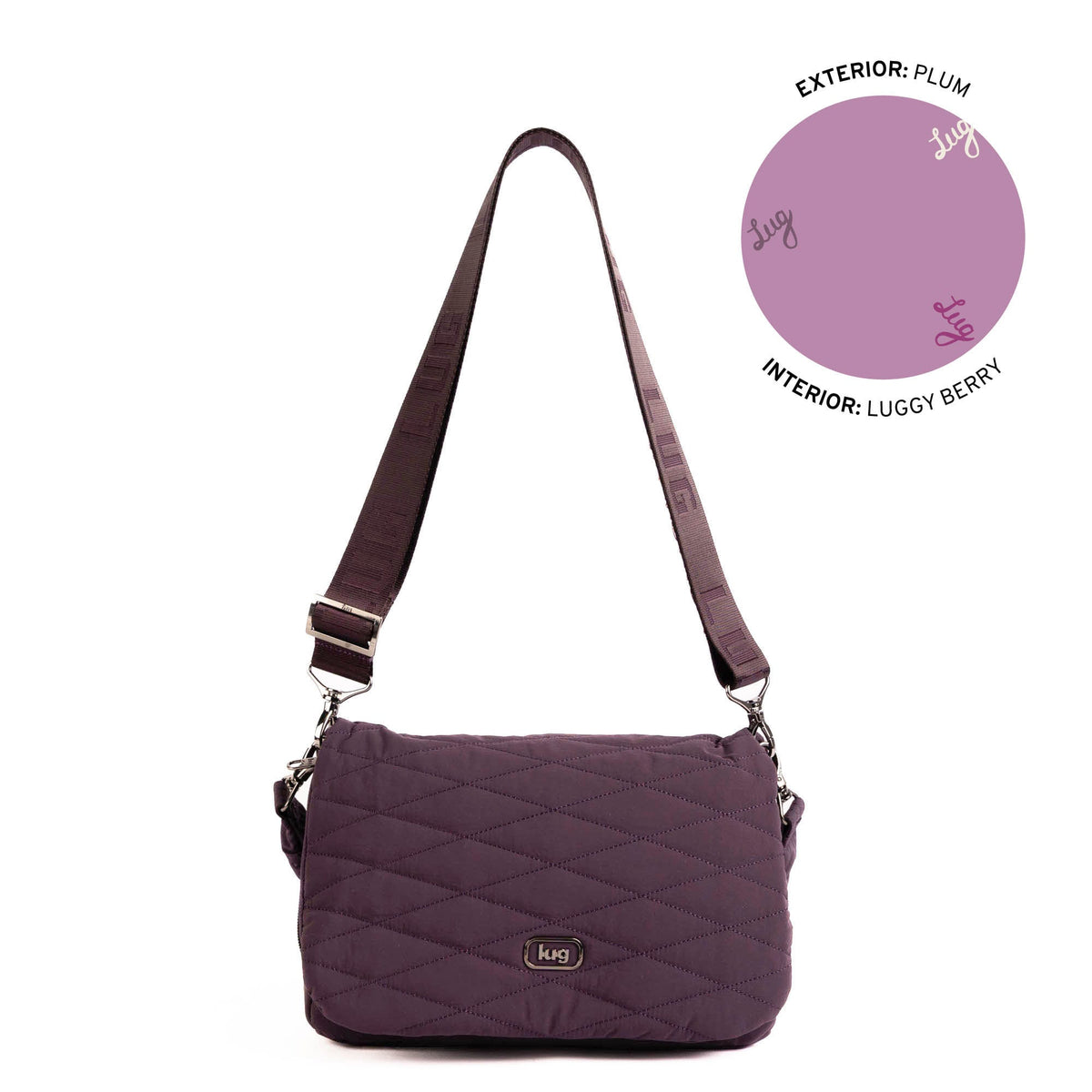 Bina CloudGo Foldover Crossbody Bag