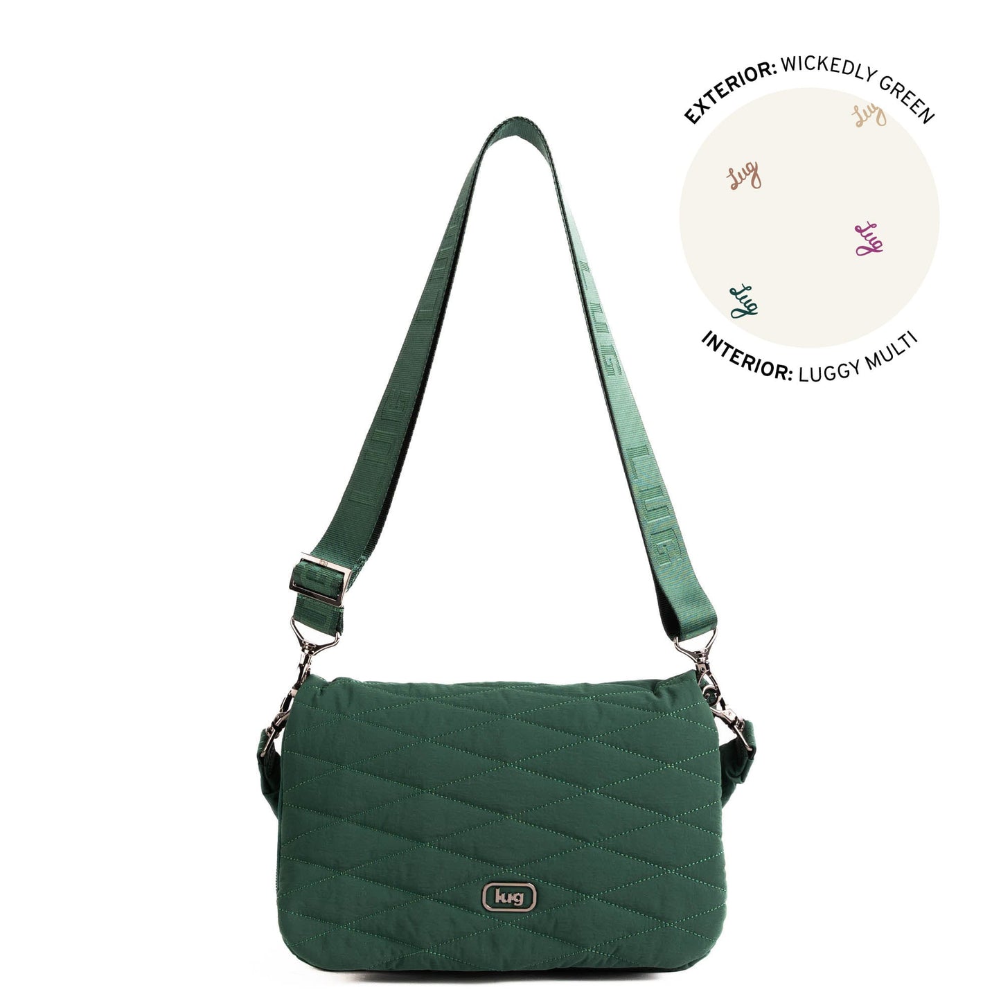 Bina CloudGo Foldover Crossbody Bag