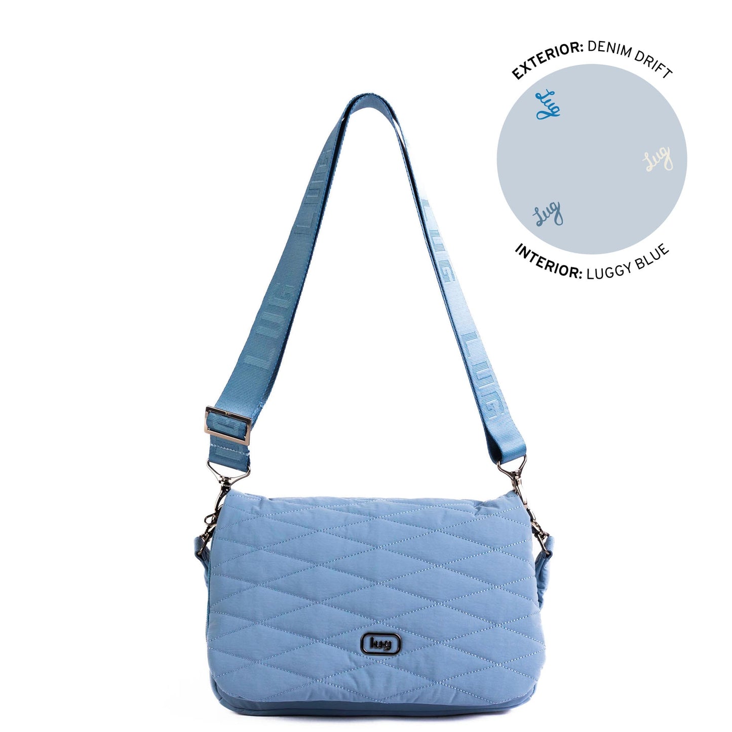 Bina CloudGo Foldover Crossbody Bag