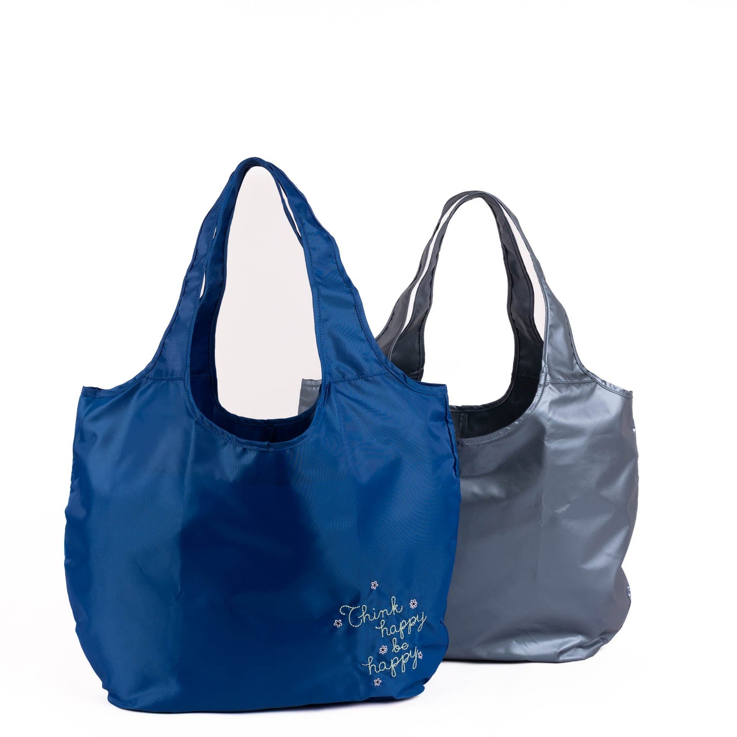 Eco Shopper Set of 2 with Embroidery