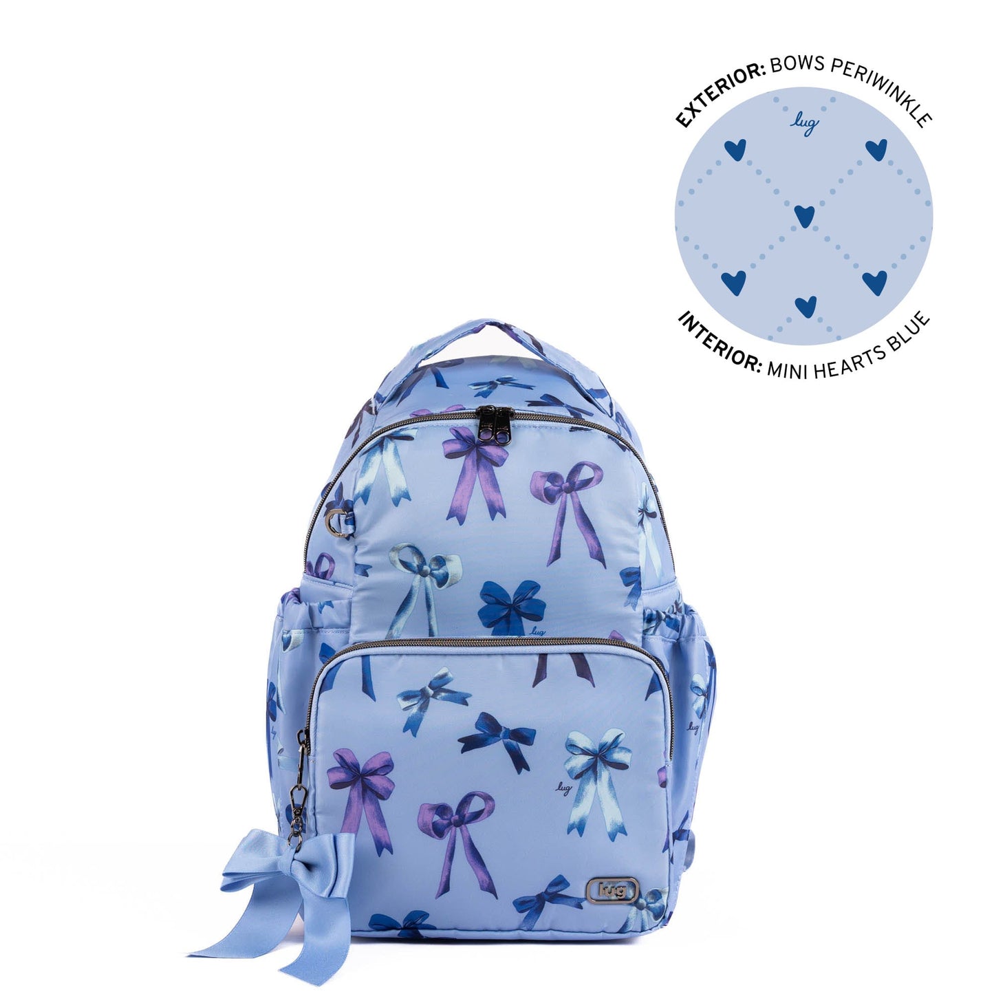 Pattycake Backpack with Bow