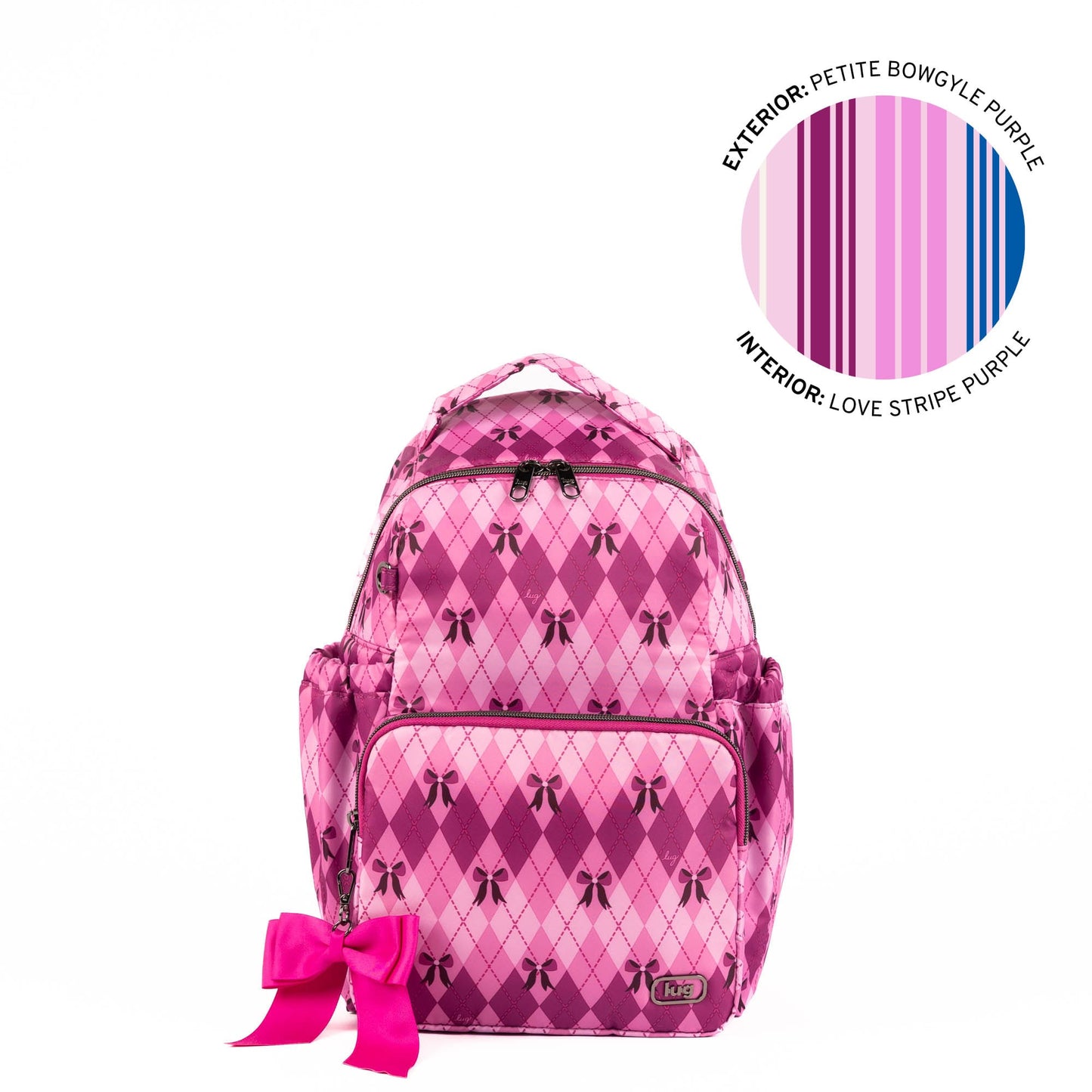 Pattycake Backpack with Bow