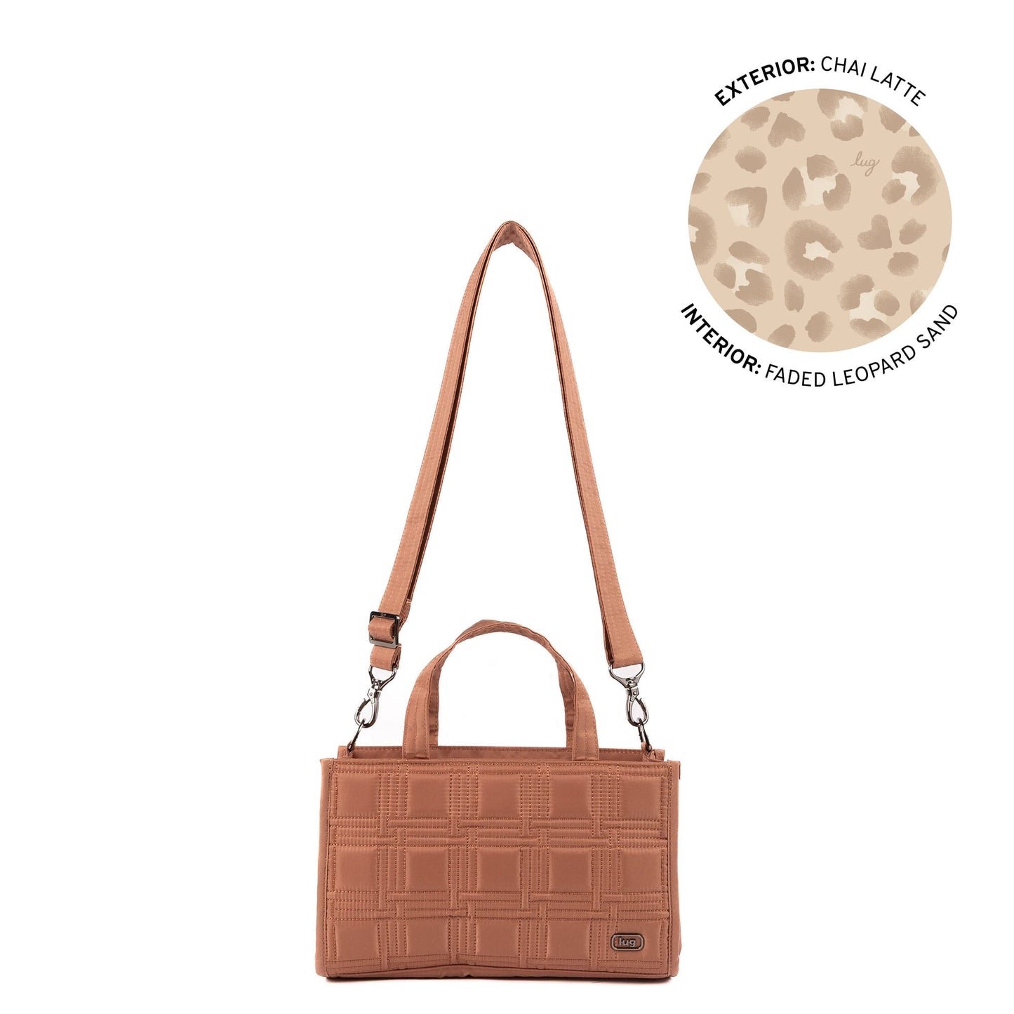 Train Top Handle Crossbody Bag