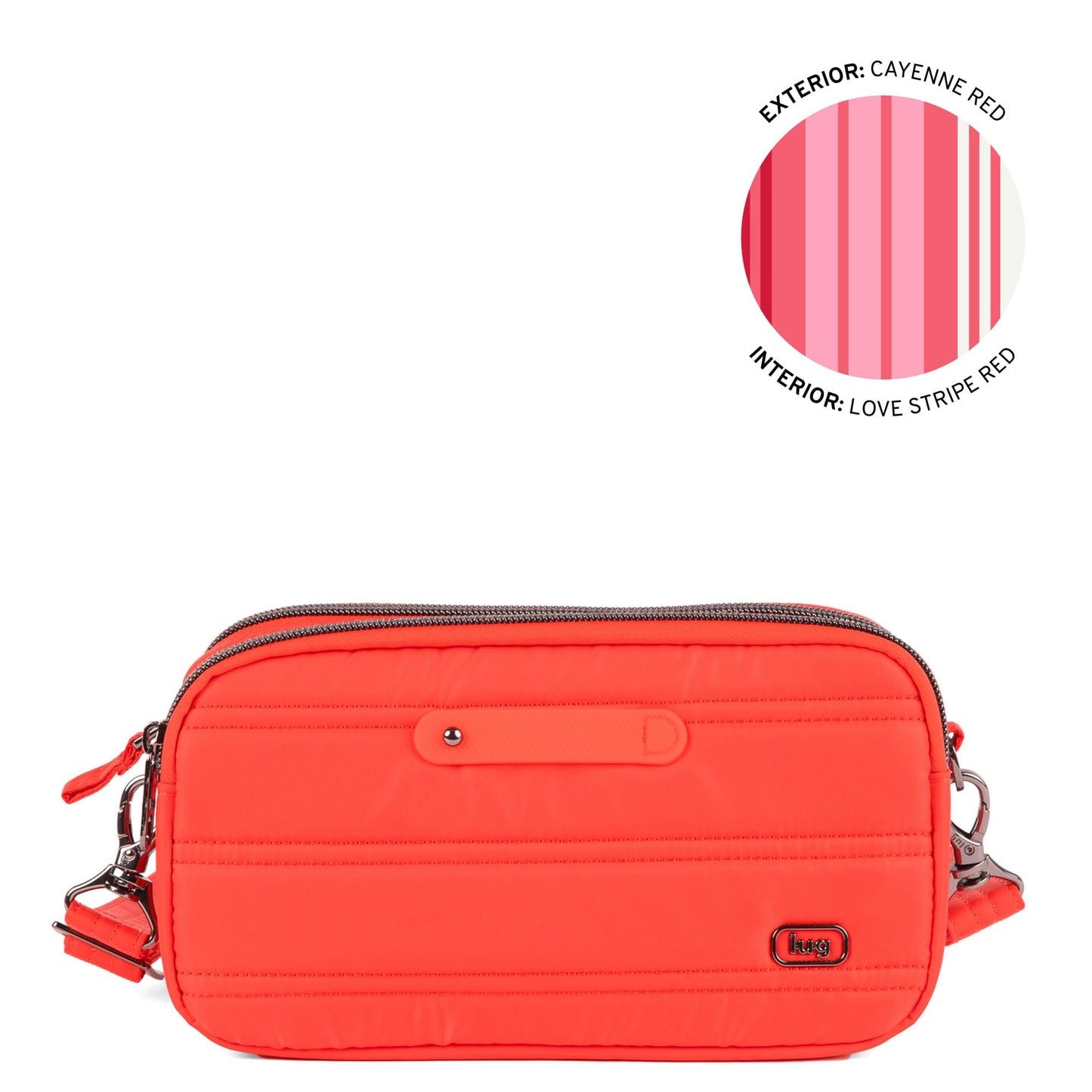Coupe XL Plus Convertible Crossbody Bag with Charm Bar