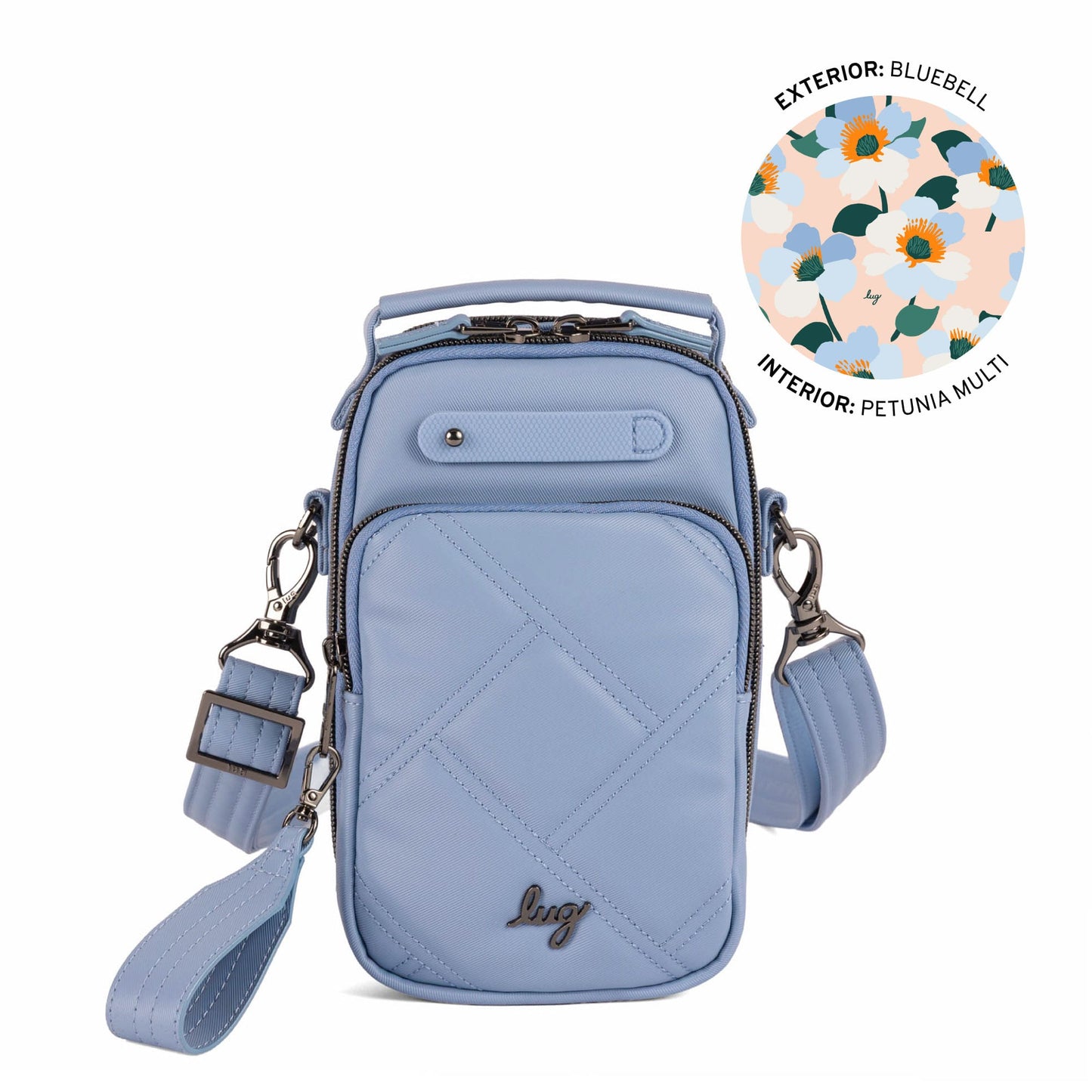 Skeeter Mini Bridge Satin Luxe VL Convertible Crossbody Bag
