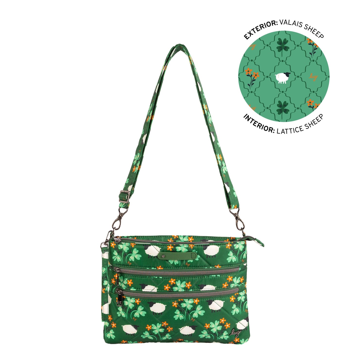Dazzle SE Crossbody Bag with Charm Bar