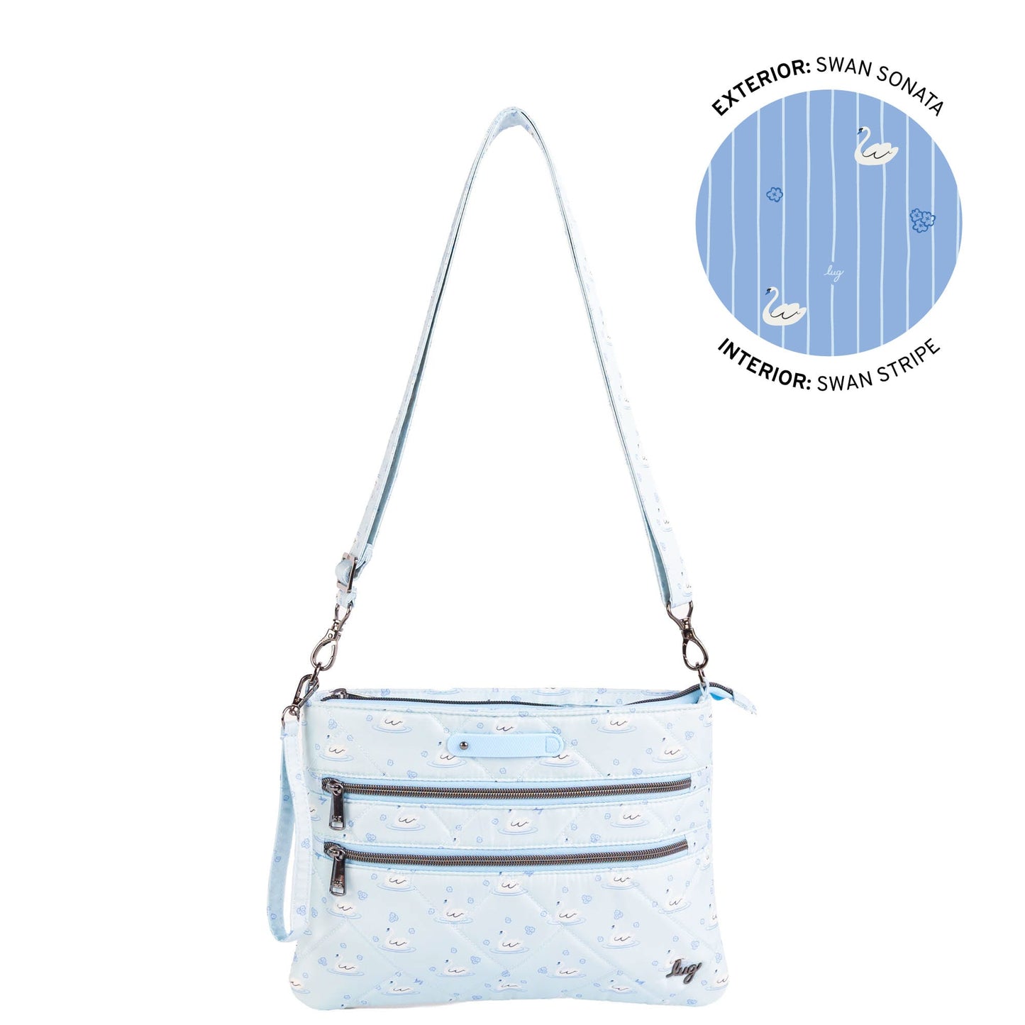 Dazzle SE Crossbody Bag with Charm Bar