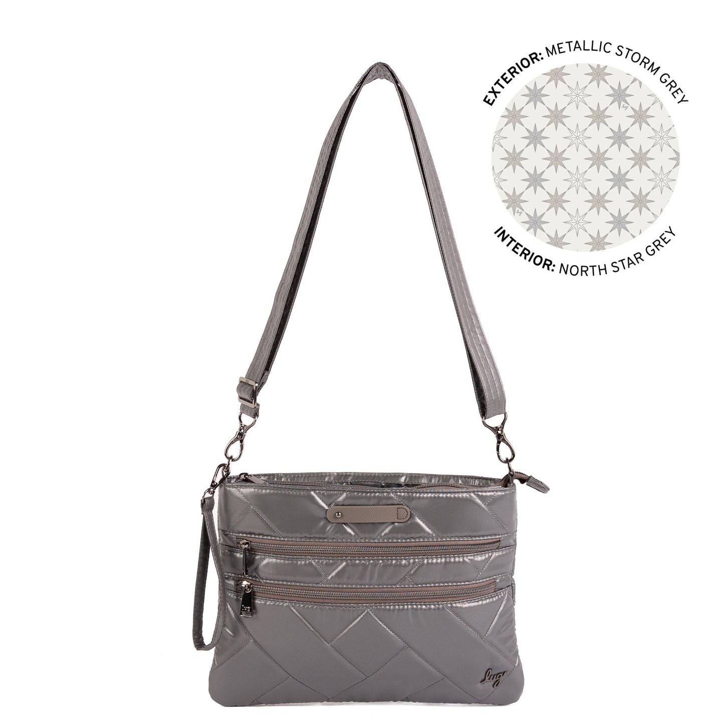 Dazzle SE Crossbody Bag with Charm Bar