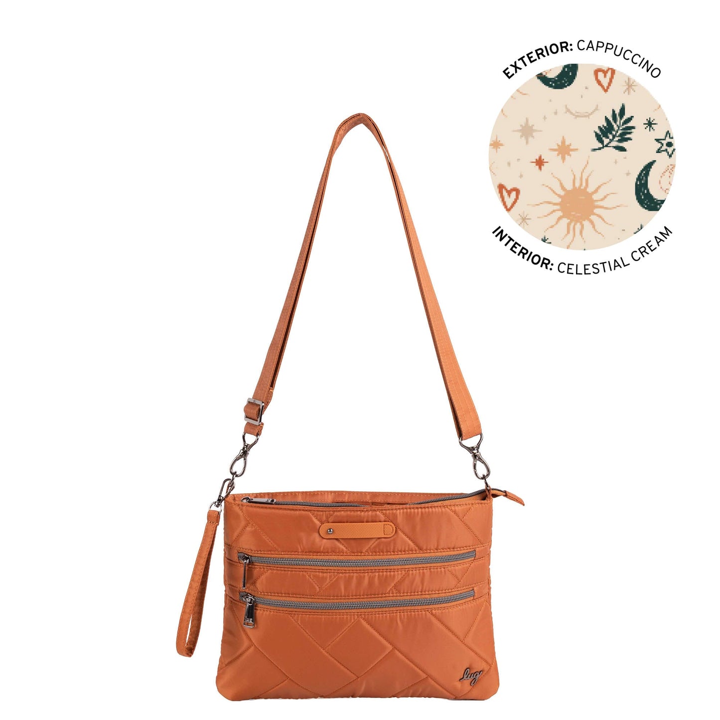 Dazzle SE Crossbody Bag with Charm Bar