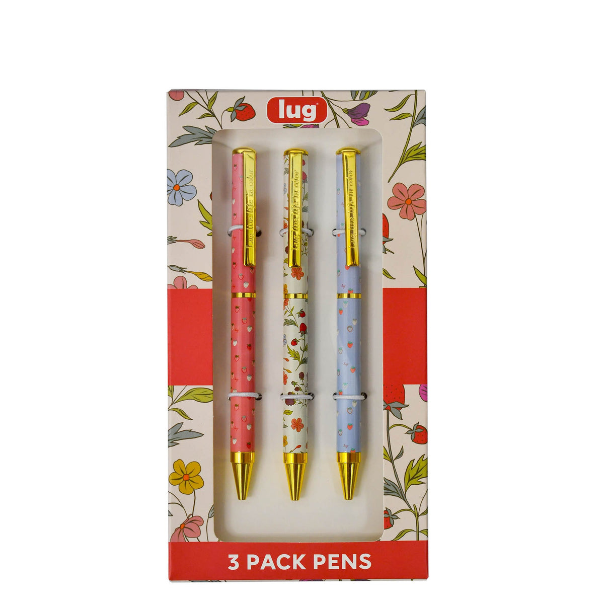 Lug Pens 3pk - Scribble